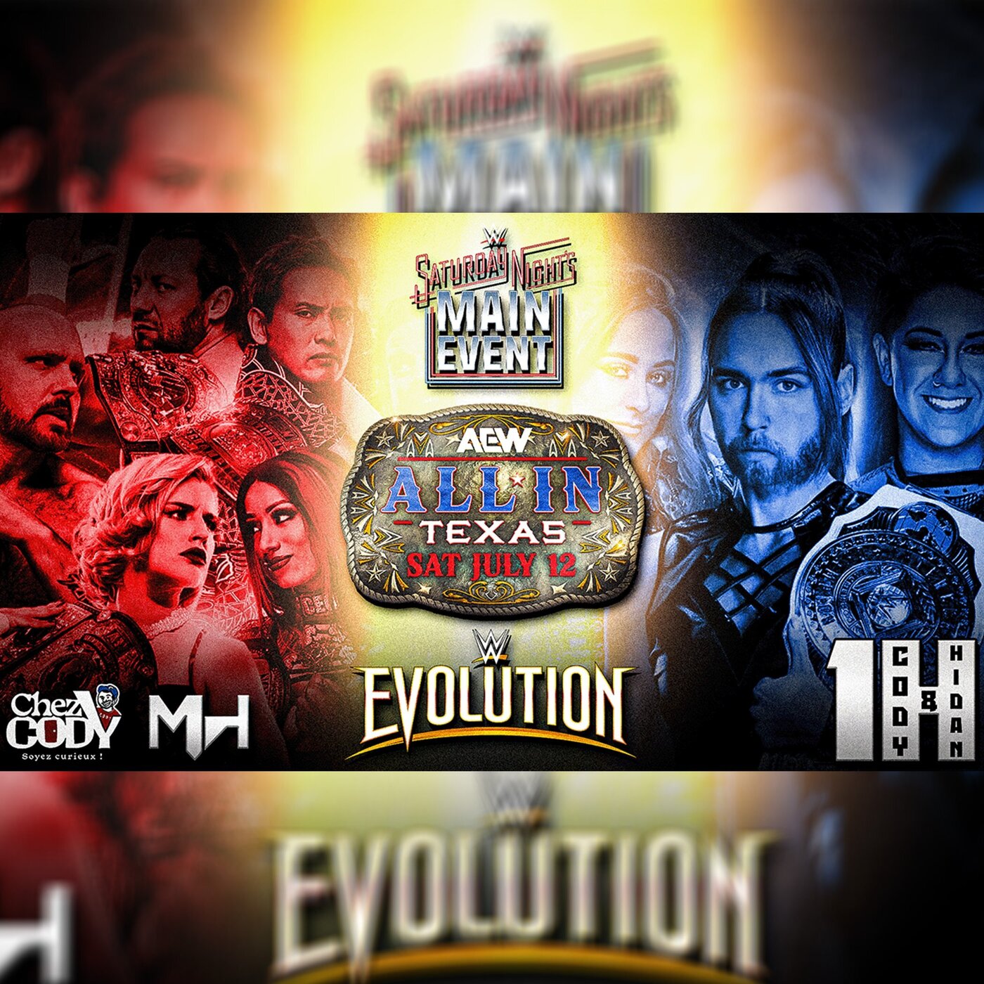 Preview AEW ALL IN – NXT – EVOLUTION Et bien plus – 3h avec Cody & Hidan
