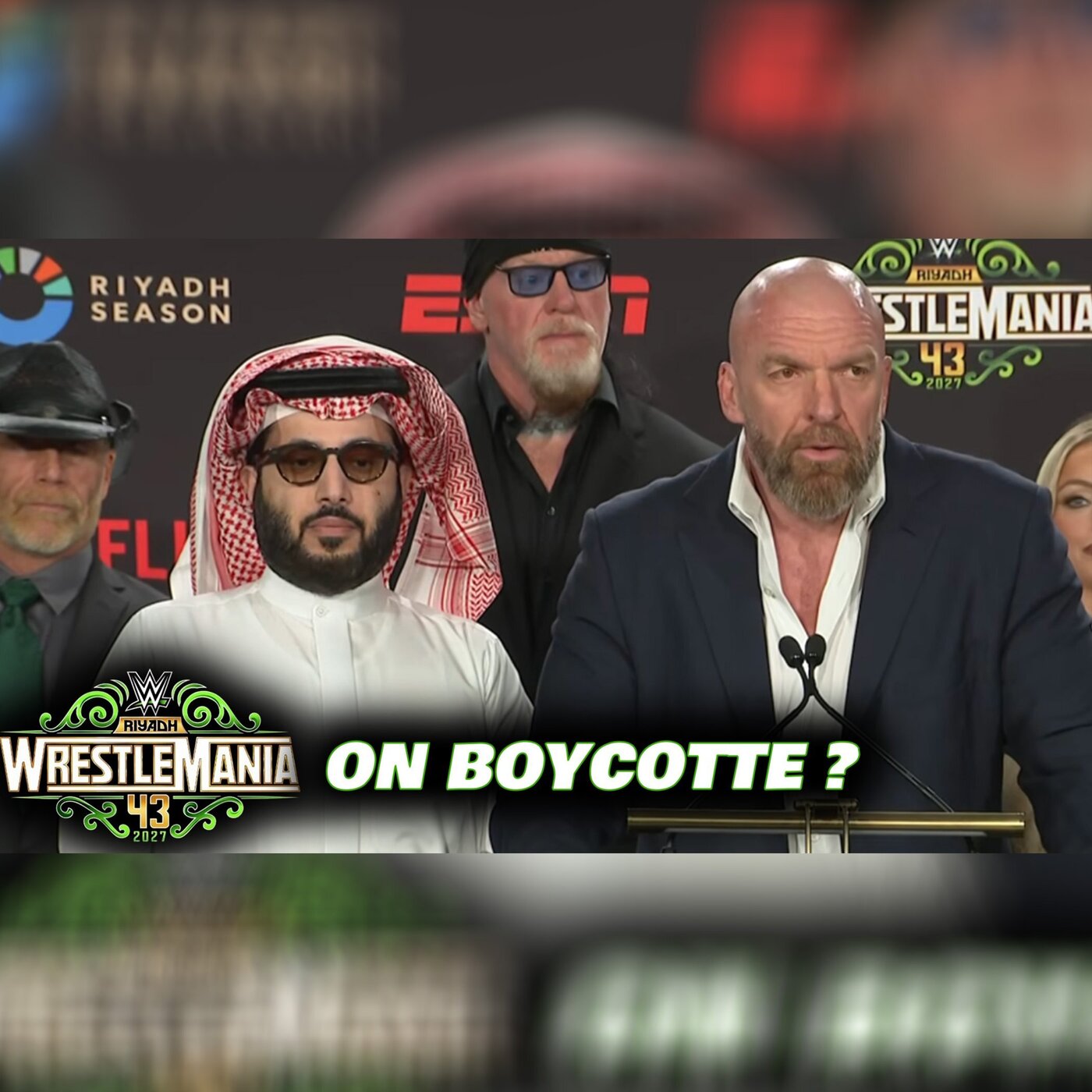 WM 43 en Arabie Saoudites, On Boycotte ? Preview Wrestlepalooza + AEW ALL Out.