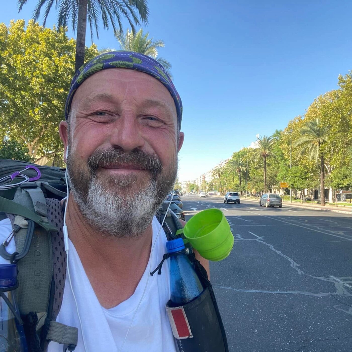 Gaetan 7000 km à pied