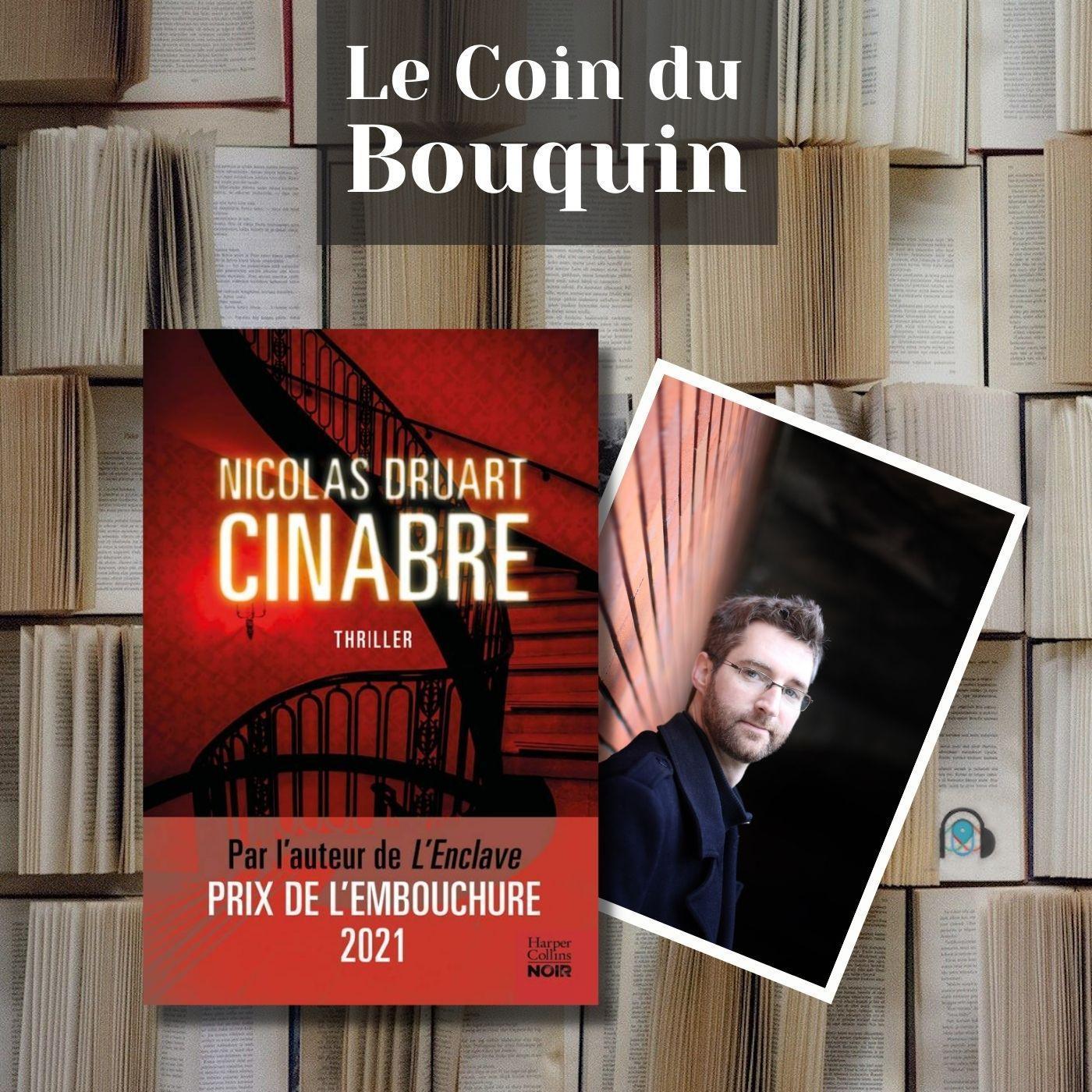 LE COIN DU BOUQUIN : Nicolas Druart - Cinabre episode artwork