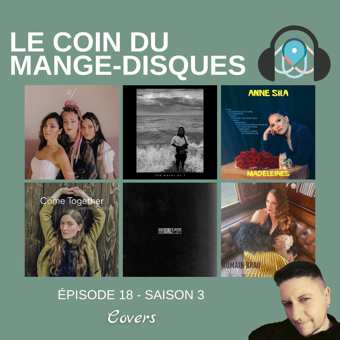 LE COIN DU MANGE-DISQUES S3E18 - Covers