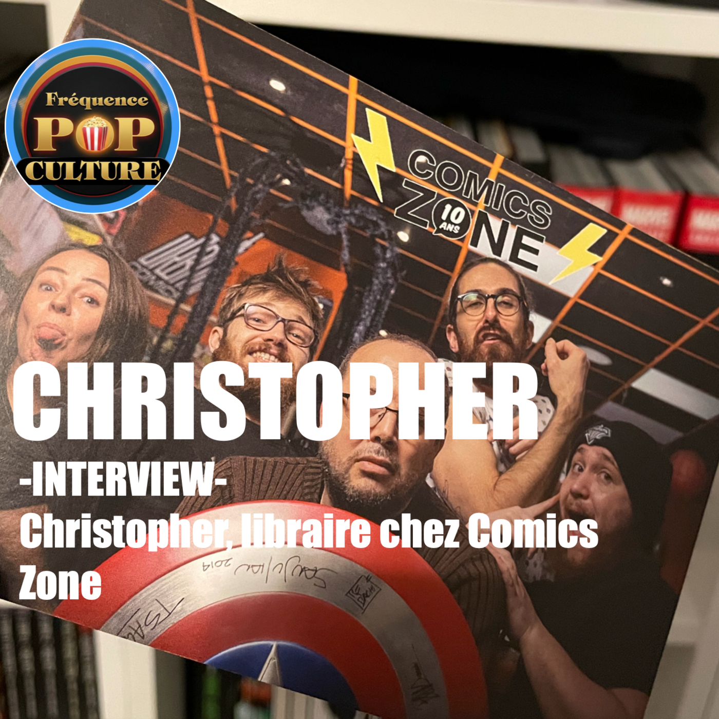INTERVIEW : Christopher, libraire chez Comics Zone episode artwork