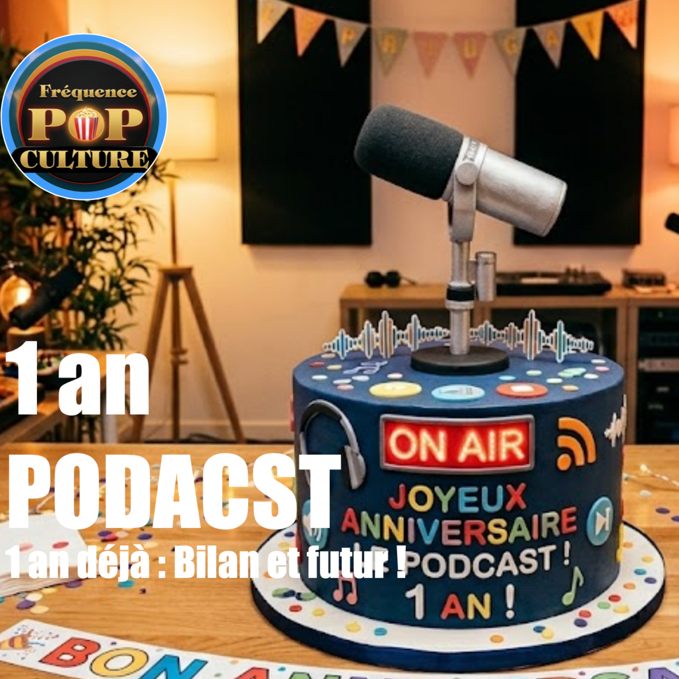 Joyeux Anniversaire Podcast 🥳 1 an déjà : Bilan et futur ! episode artwork
