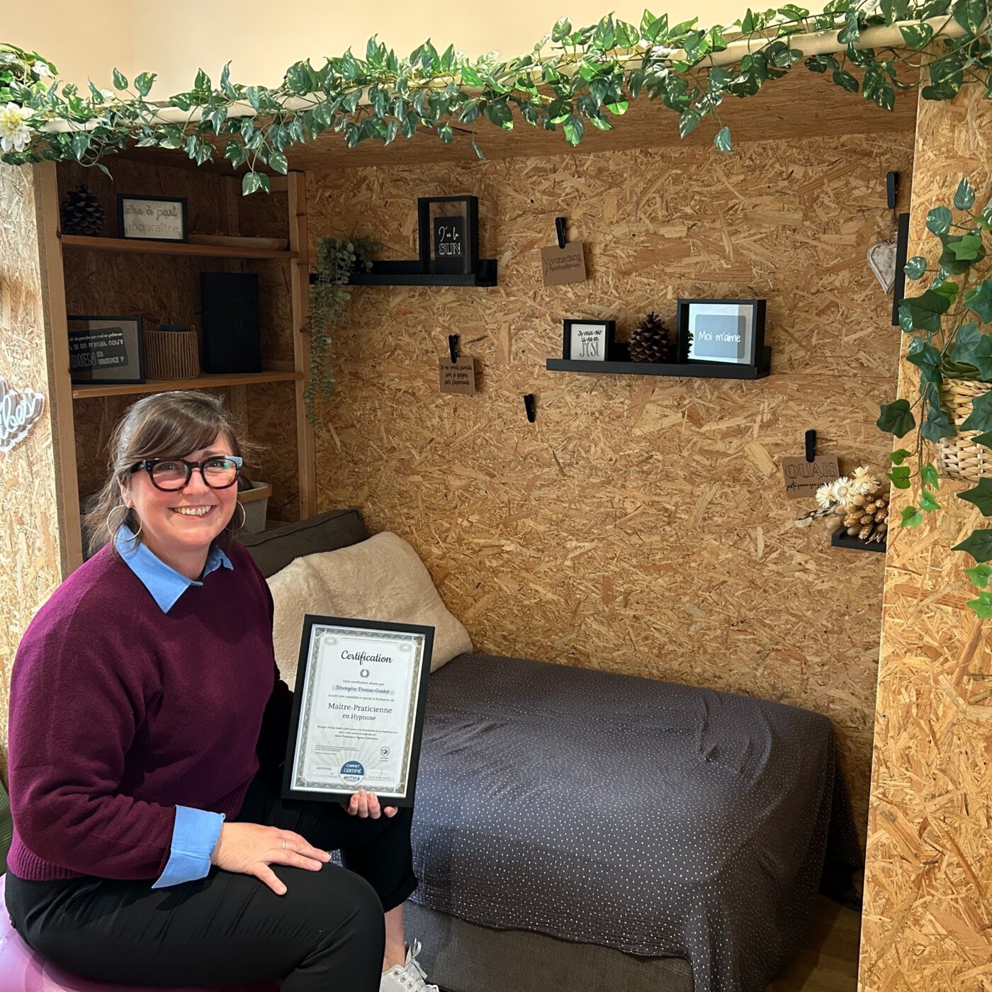 Rencontre 2 avec Bérengère Guidet , hypnothérapeute.