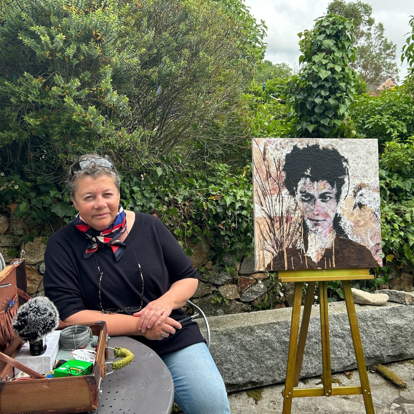 Rencontre avec Margot Buffet artiste-galeriste en milieu rural (Haute-Savoie)