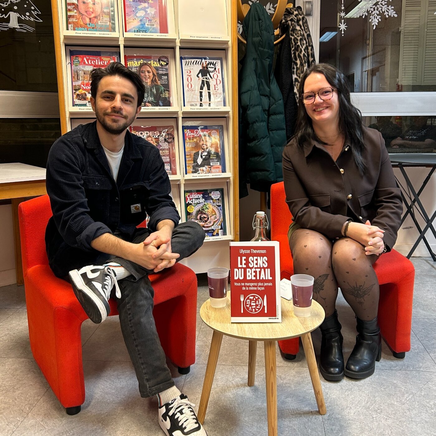 Rencontre avec Ulysse Thevenon auteur du livre enquête "Le sens du bétail