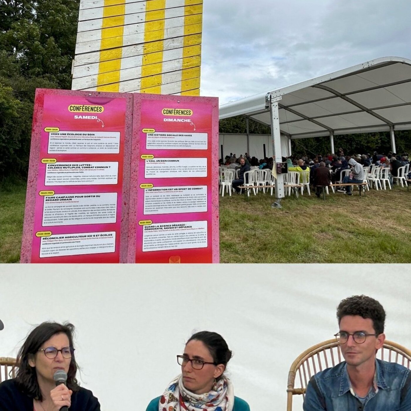 Rencontre croisée avec trois scientifiques engagés: Tania Pacheff, Léa Bonnefoy, Irénée Frérot