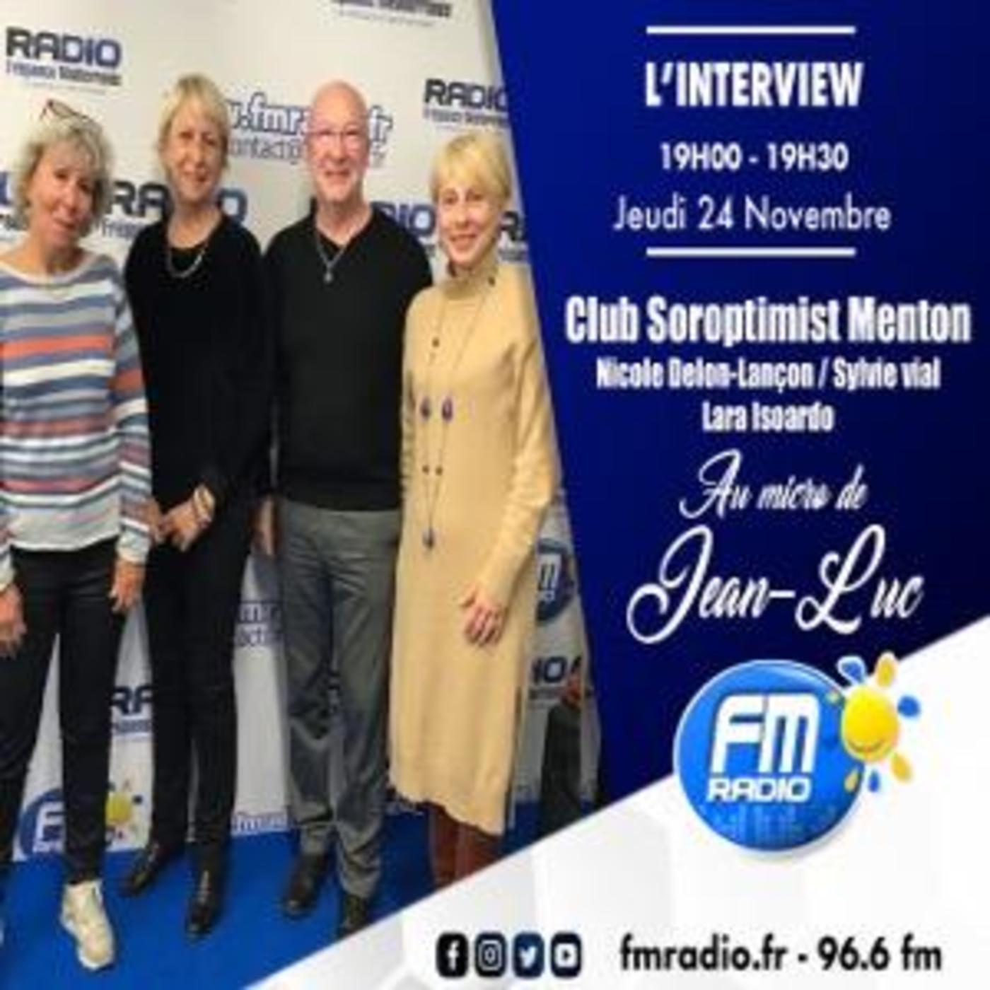 L'interview - Club Soroptimist de Menton