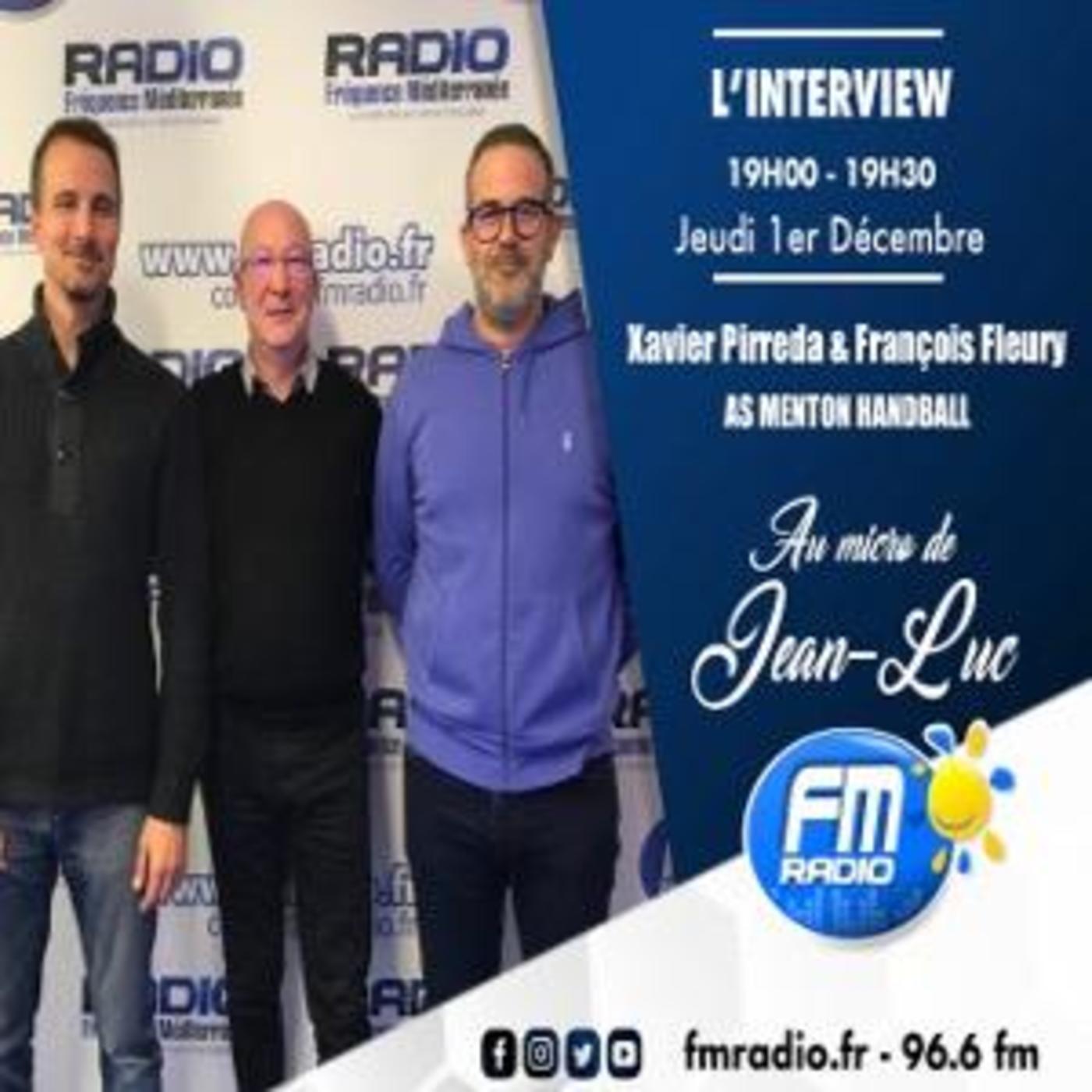 L'Interview - Xavier Pirreda & François Fleury de l 'AS Menton Handball