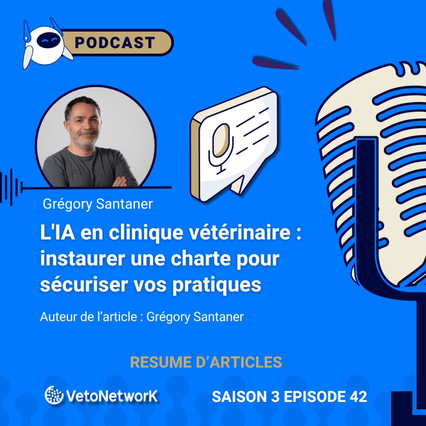 🤖 L'IA en clinique vétérinaire : instaurer une charte pour sécuriser vos pratiques 🐾