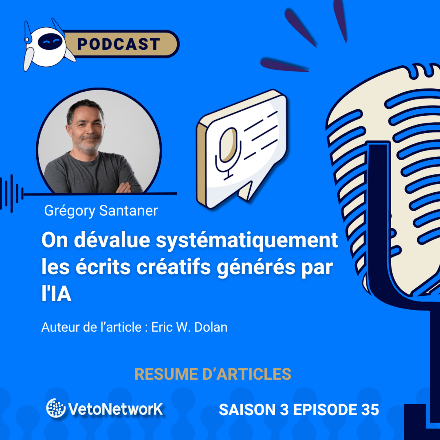 🖋️🤖 On dévalue systématiquement les écrits créatifs générés par l'IA