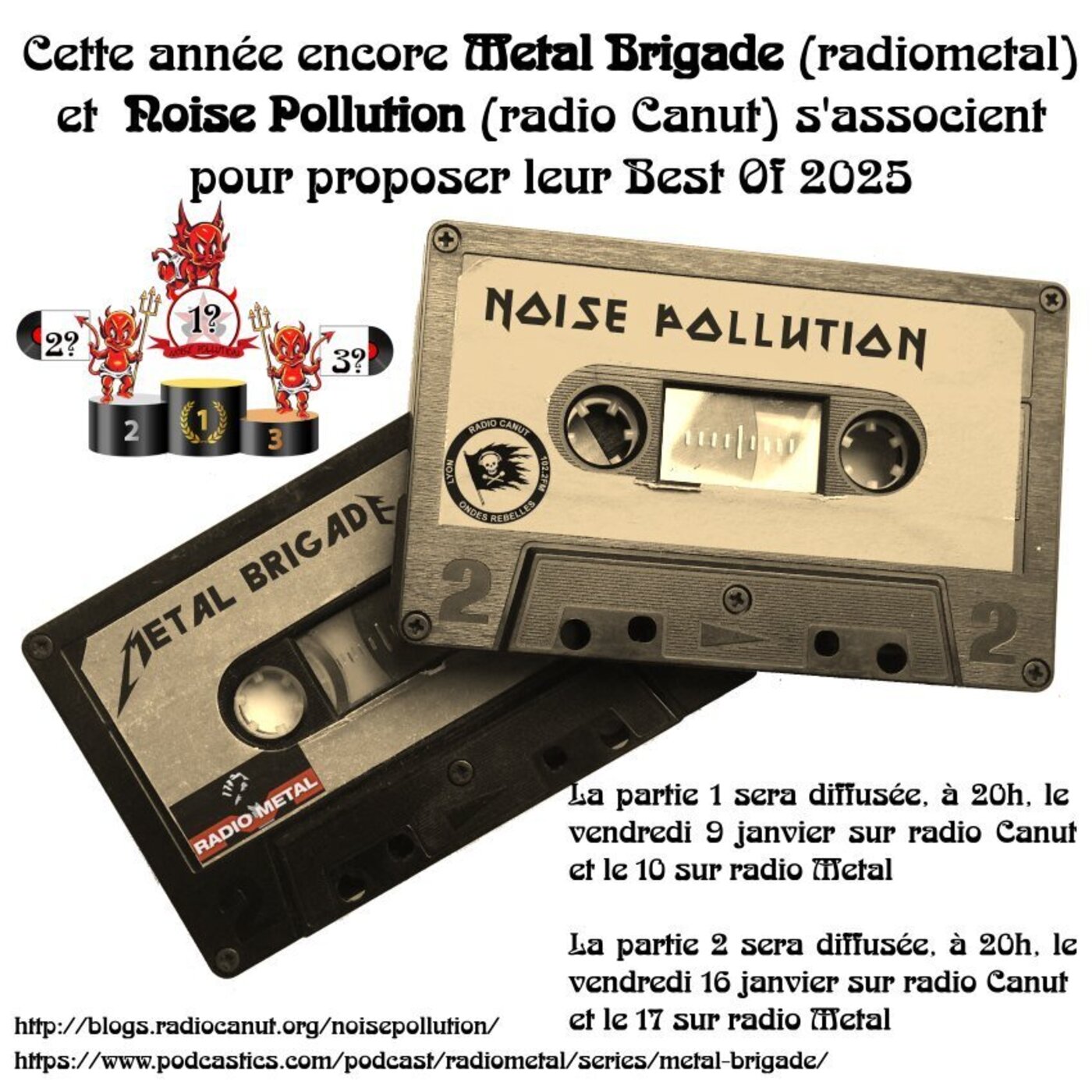 Metal Brigade & Noise Pollution - Rétrospective 2025 (Partie 2/2)