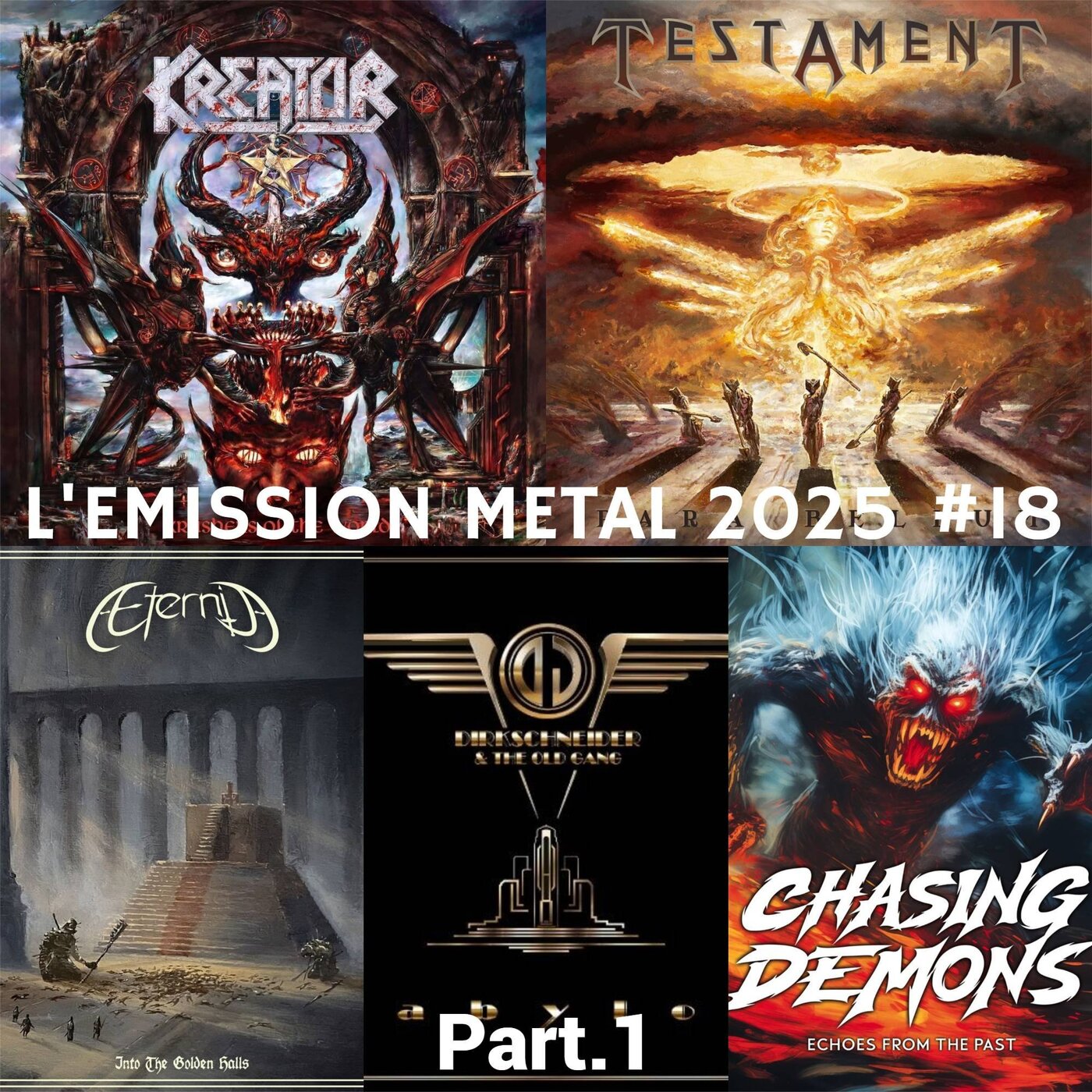 KILLER ON THE LOOSE, l\'émission Metal