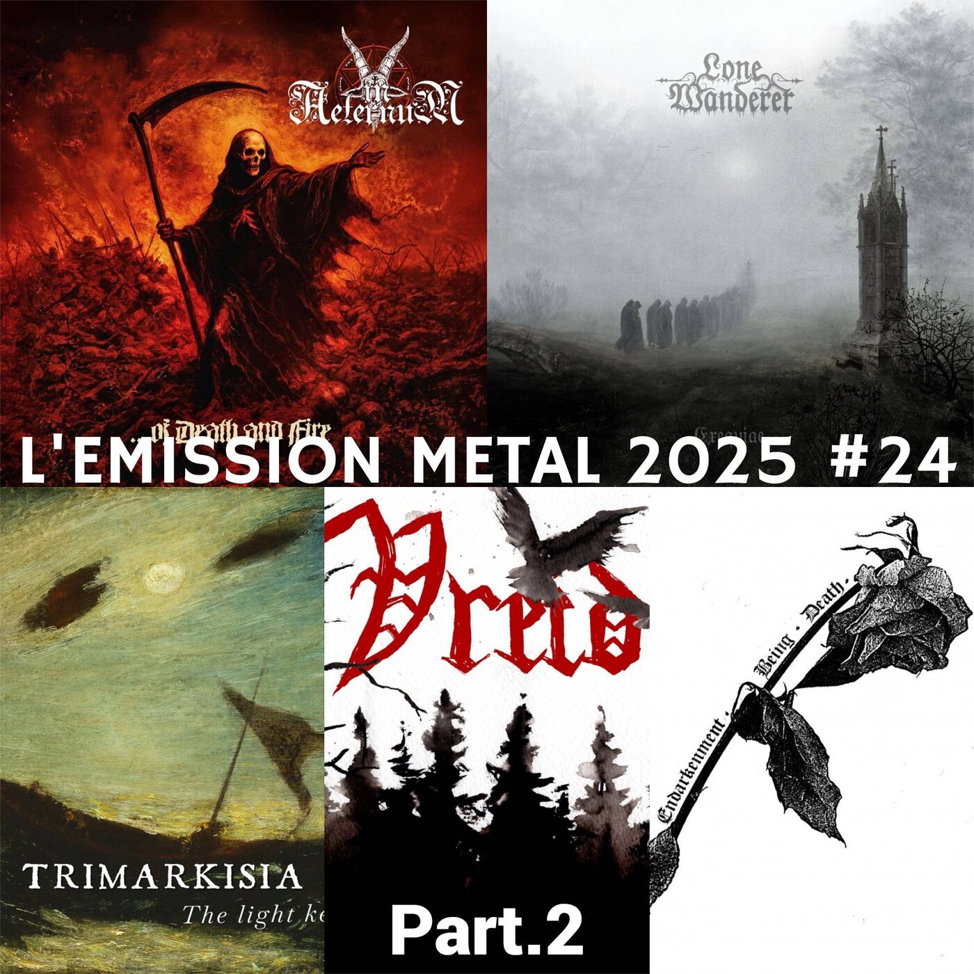 EMISSION METAL 2025 #24 Part.2: In Aeternum, Speglas, Vreid, Trimarkisia, Lone Wanderer.