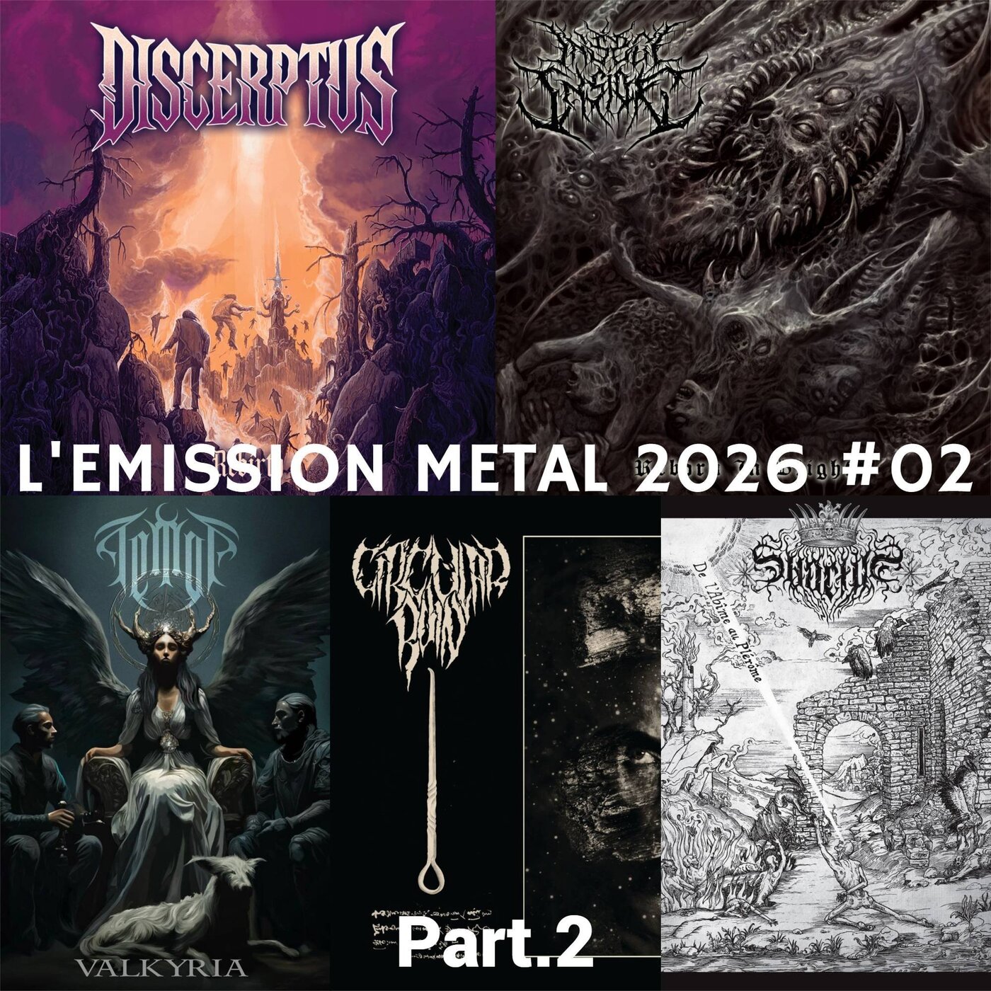 EMISSION METAL 2026 #02 Part.2: Discerptus, Circular Ruins, Temor, Insect Inside, Sanctvs