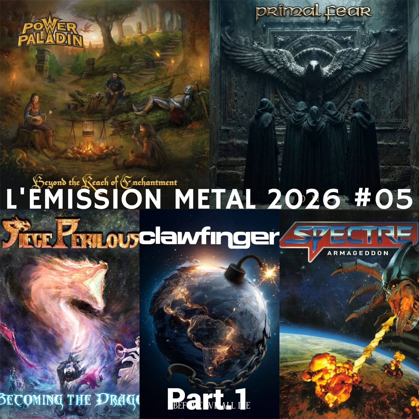 EMISSION METAL 2026 #05 Part.1: Power Paladin, Primal Fear, Siege Perilous, Clawfinger, Spectre