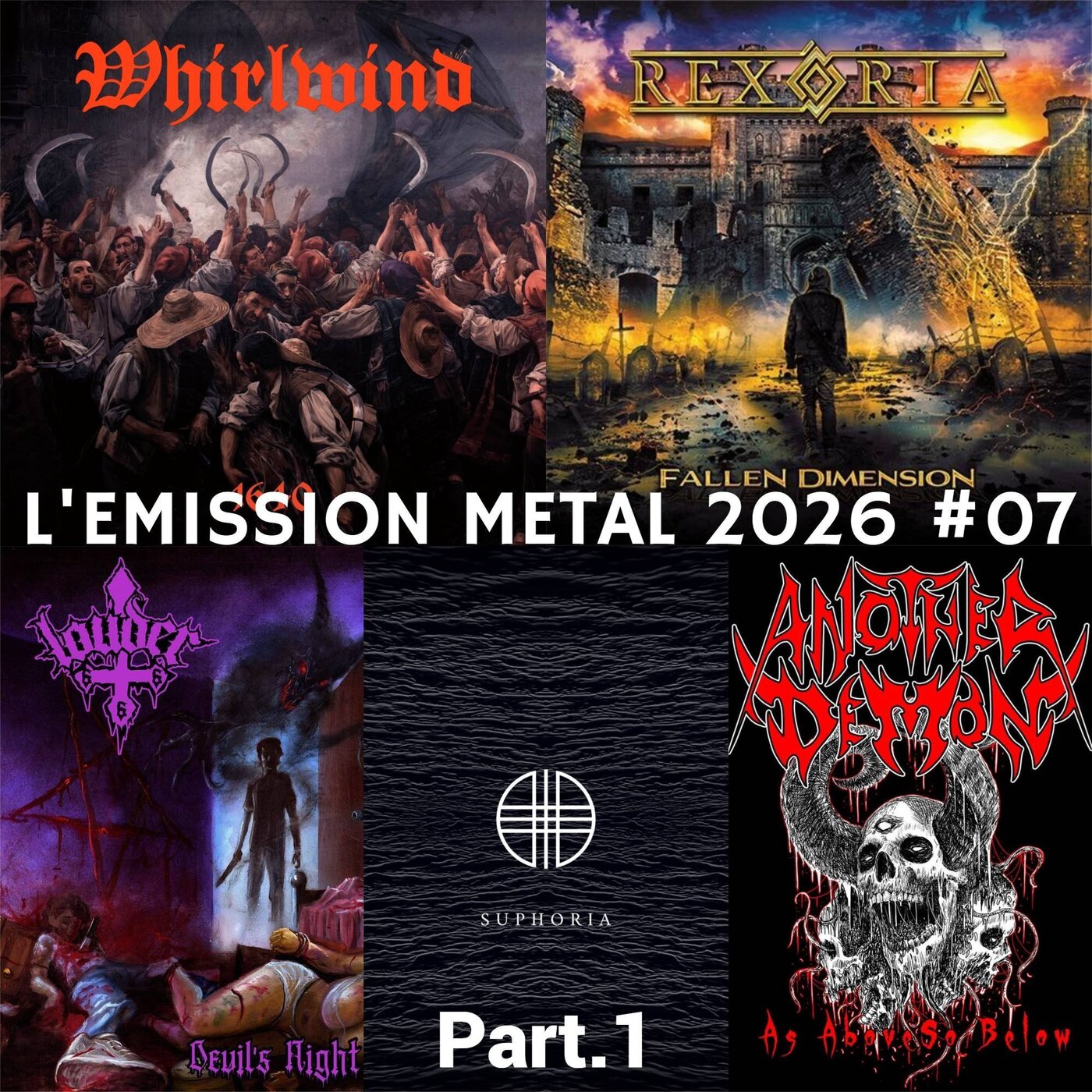 EMISSION METAL 2026 #07 Part.1: Whirlwind, Rexoria, Louder, Chroma, Another Demon