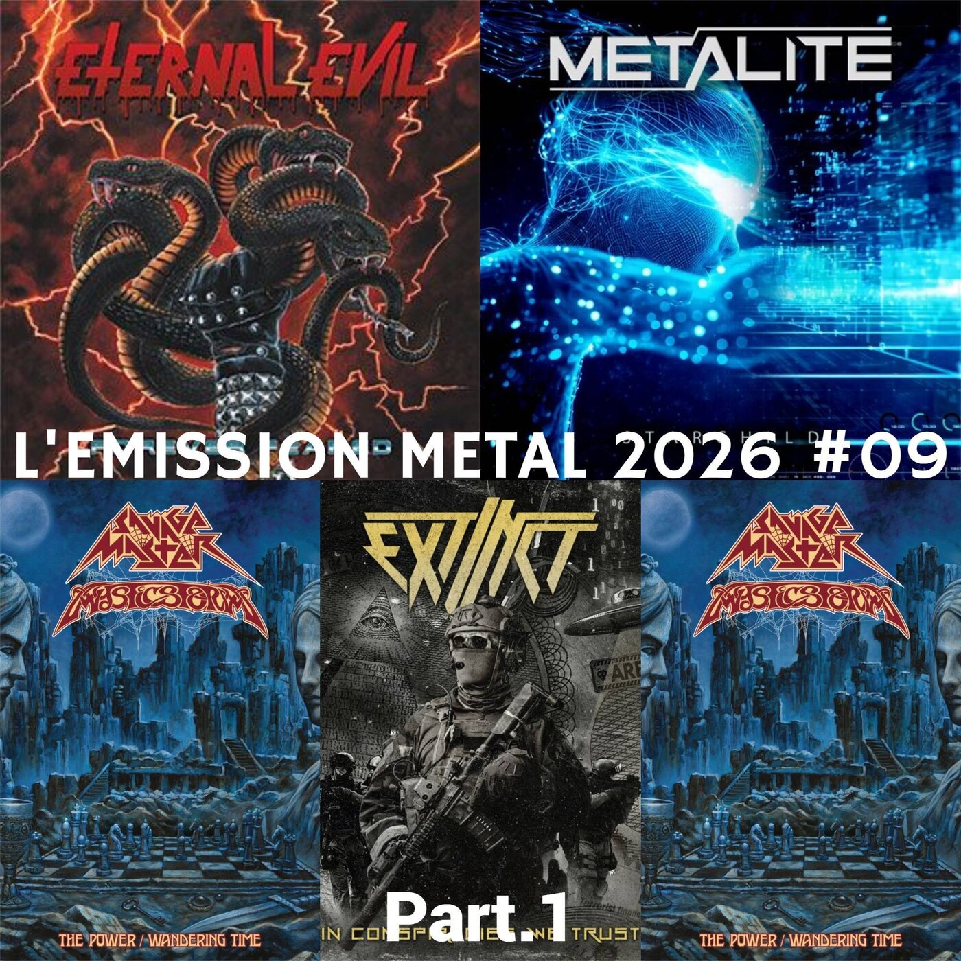 EMISSION METAL 2026 #09 Part.1: Eternal Evil, Metalite, Extinct, Savage Master, Mystic Storm