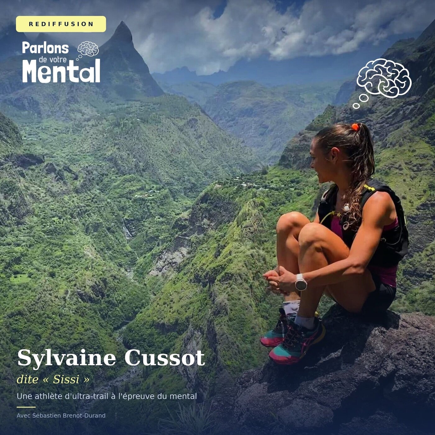 Sylvaine CUSSOT dit "Sissi" -   Une souriante et sympathique Athlète d'Ultra Trail