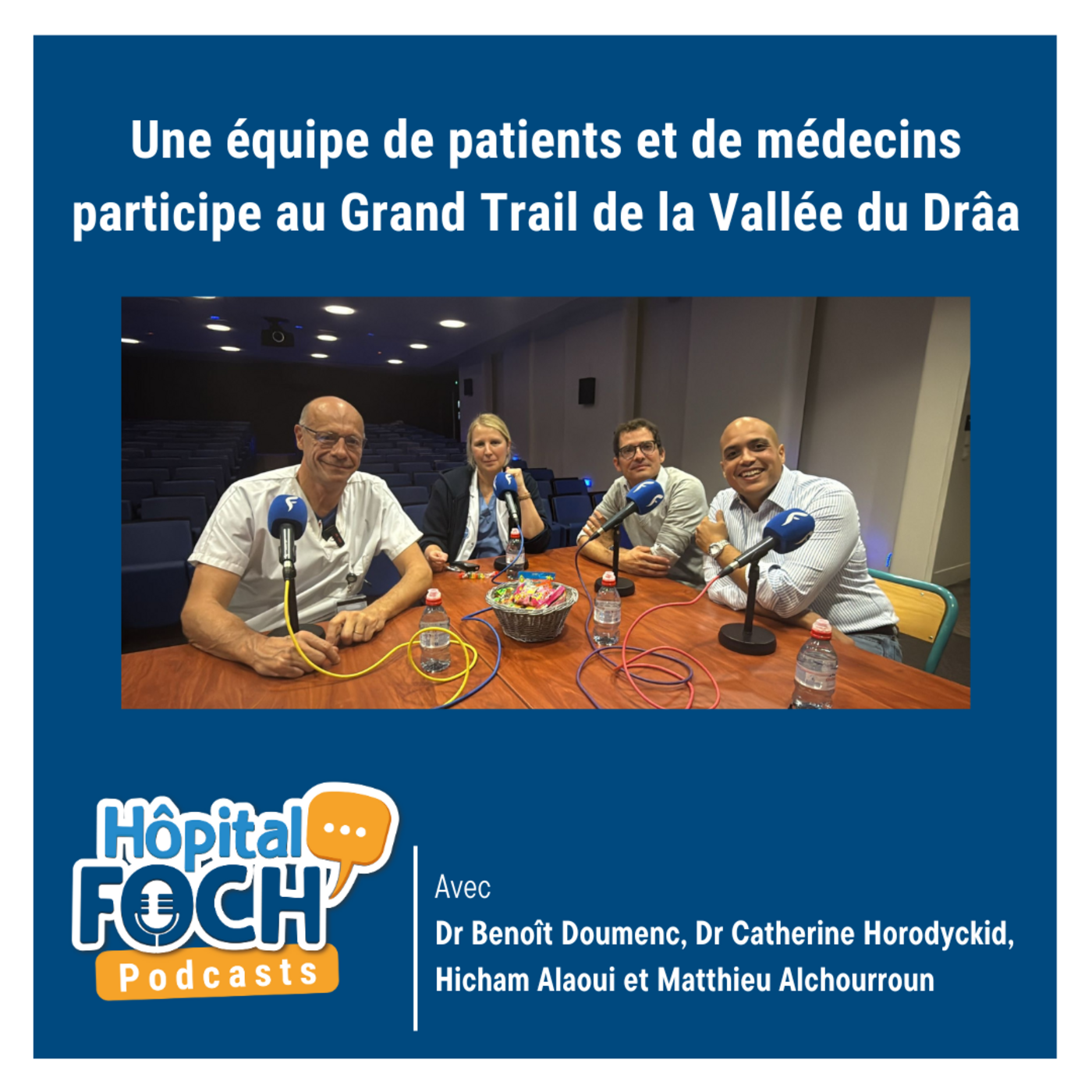 Une équipe de patients et de médecins participe au Grand Trail de la Vallée du Drâa