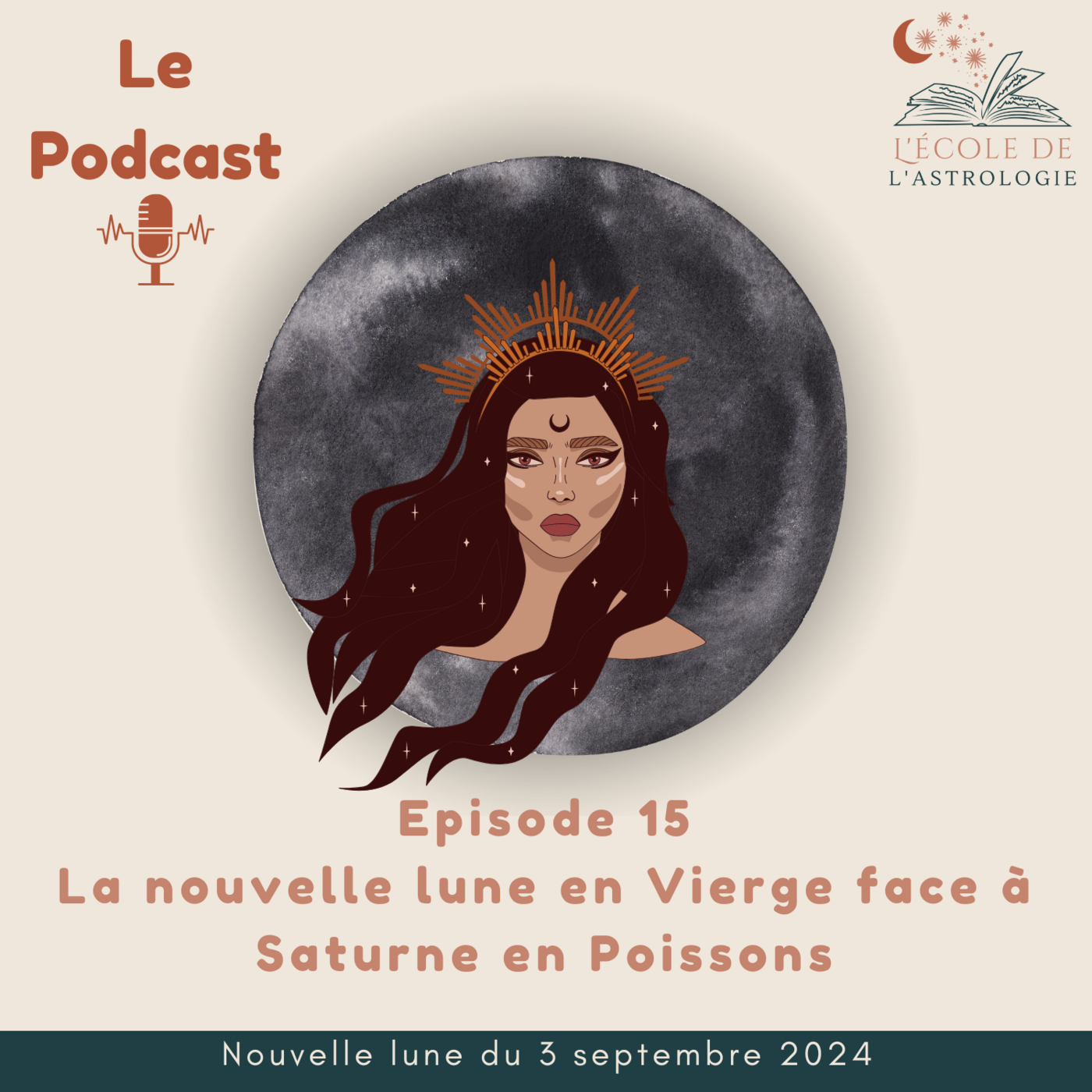 La Nouvelle lune en Vierge face à Saturne