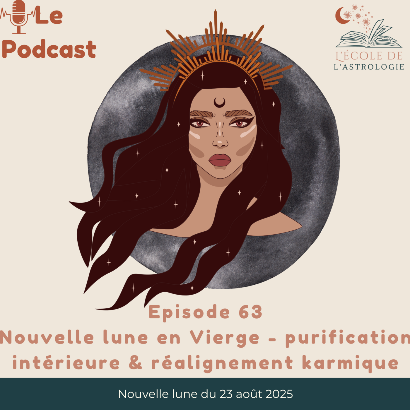 Nouvelle Lune en Vierge ♍️ : purification intérieure & réalignement karmique episode artwork