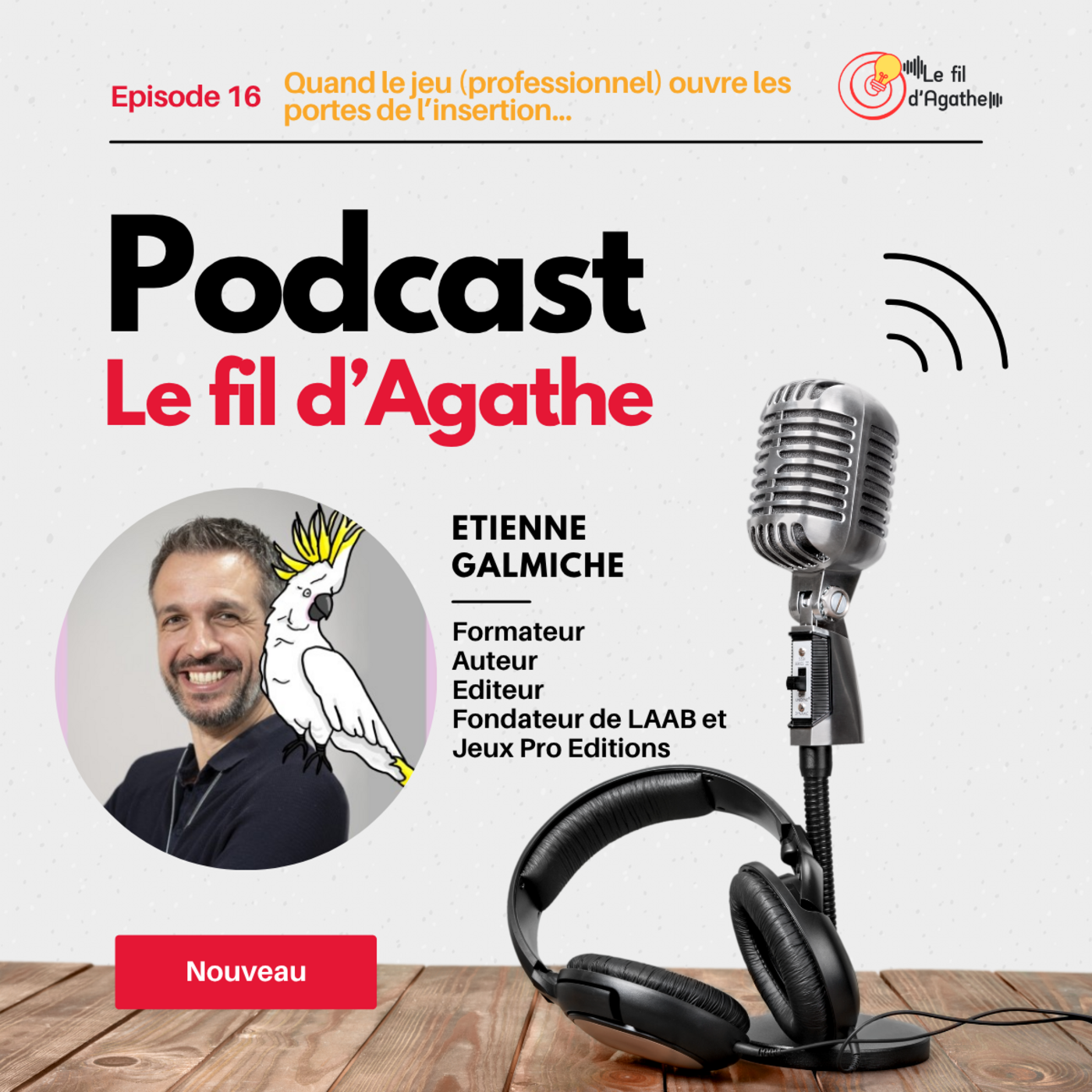 Épisode 16 - Quand le jeu (professionnel) ouvre les portes de l'insertion...