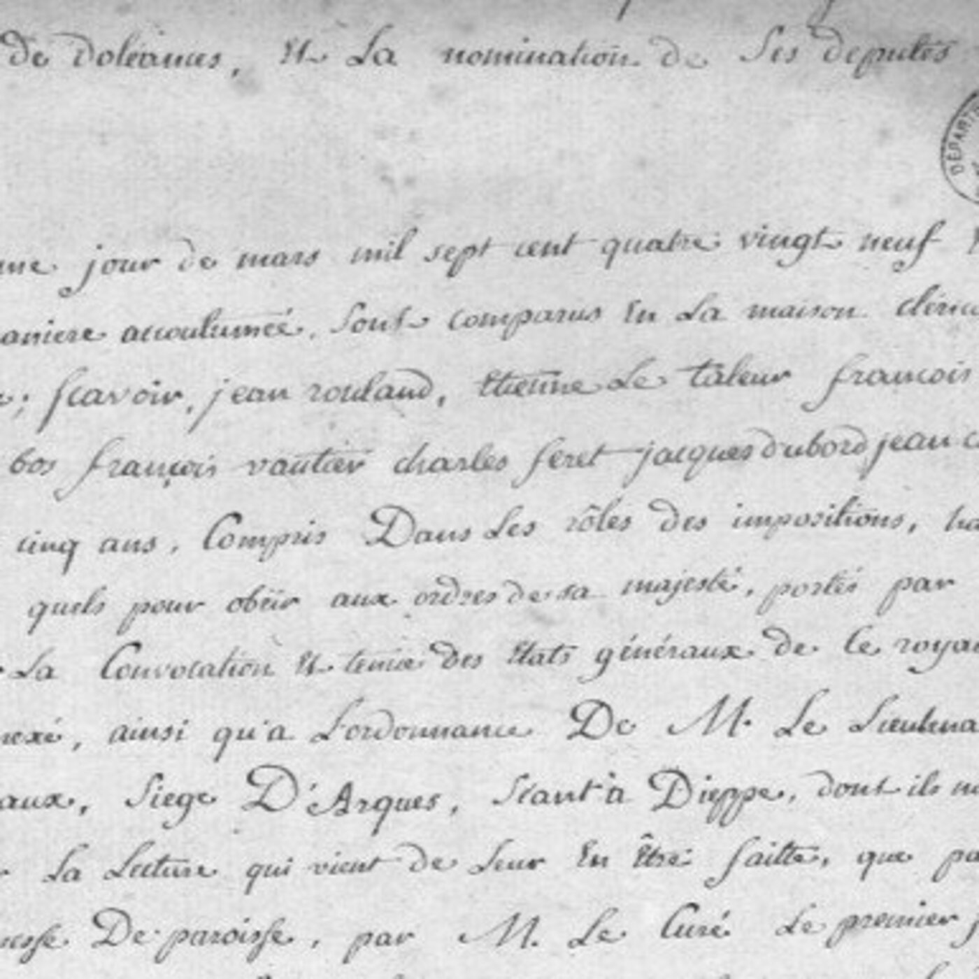 Les cahiers de doléances, témoins oubliés de 1789