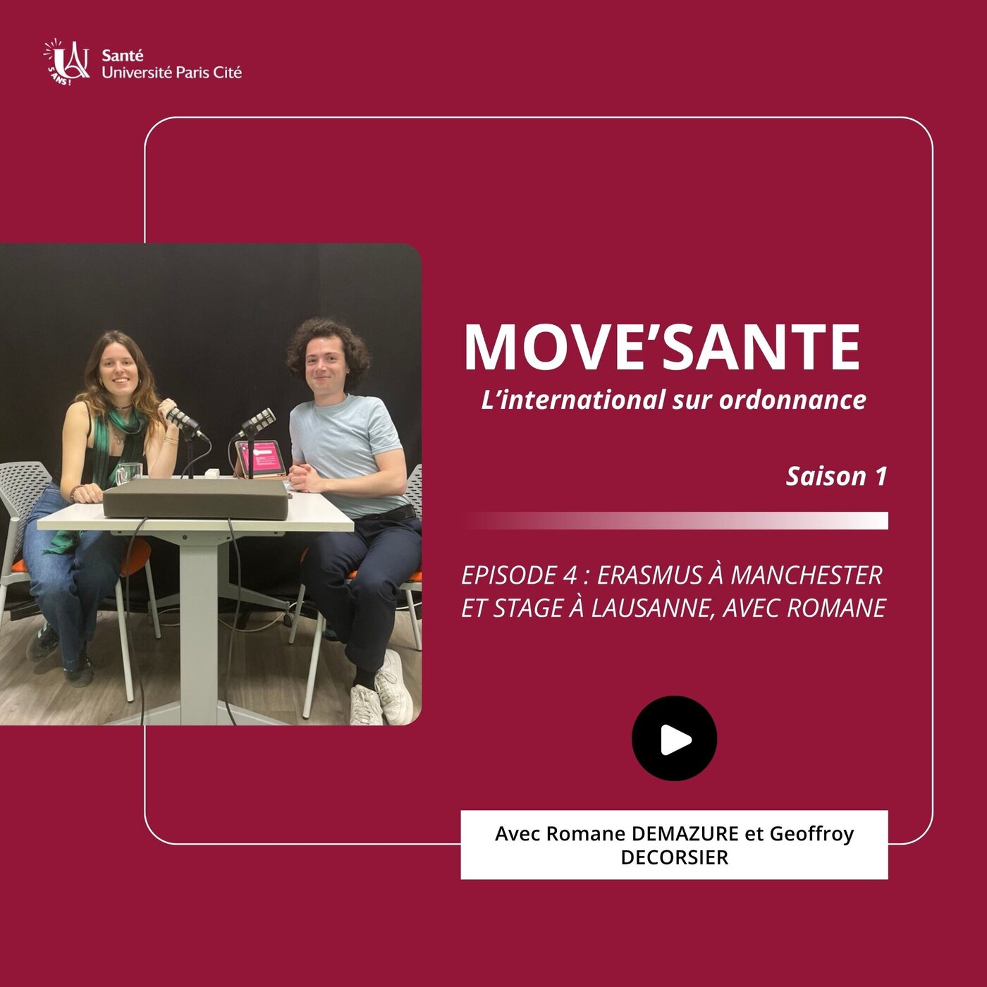 Erasmus à Manchester et stage à Lausanne