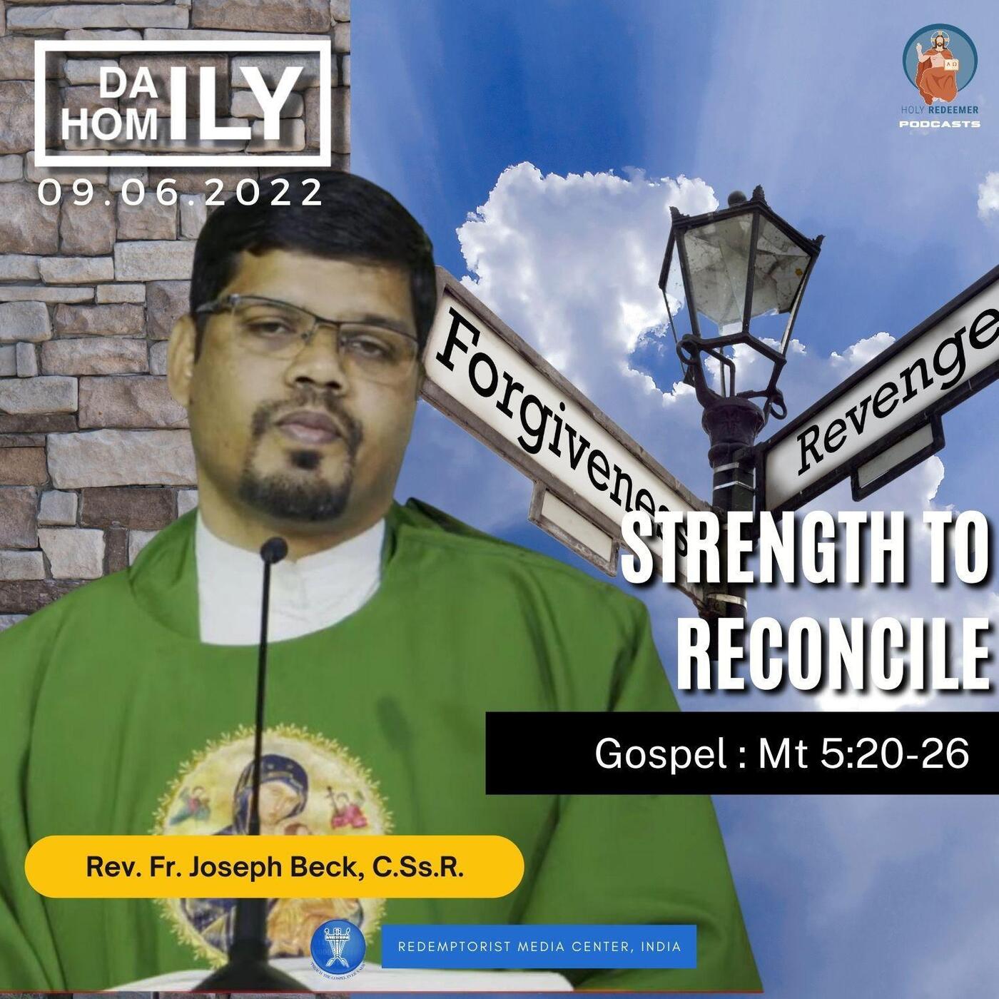 STRENGTHEN TO RECONCILE