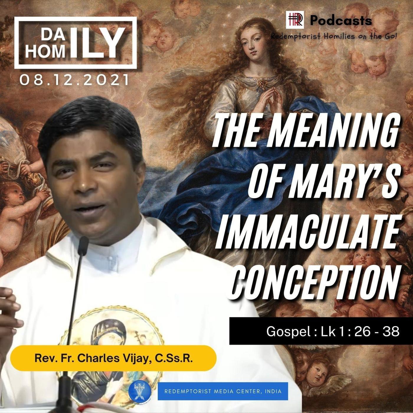 THE MEANING OF MARY S IMMACULATE CONCEPTION Podcast Holy Redeemer