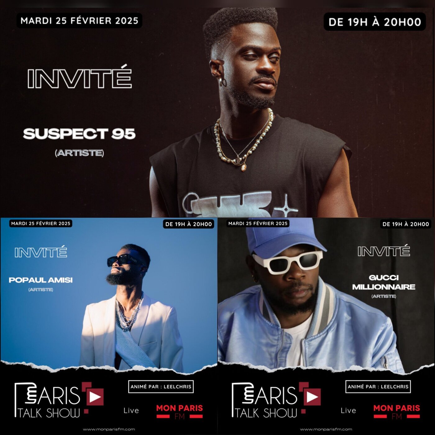 Popaul Amisi / Suspect 95 / Gucci Millionnaire