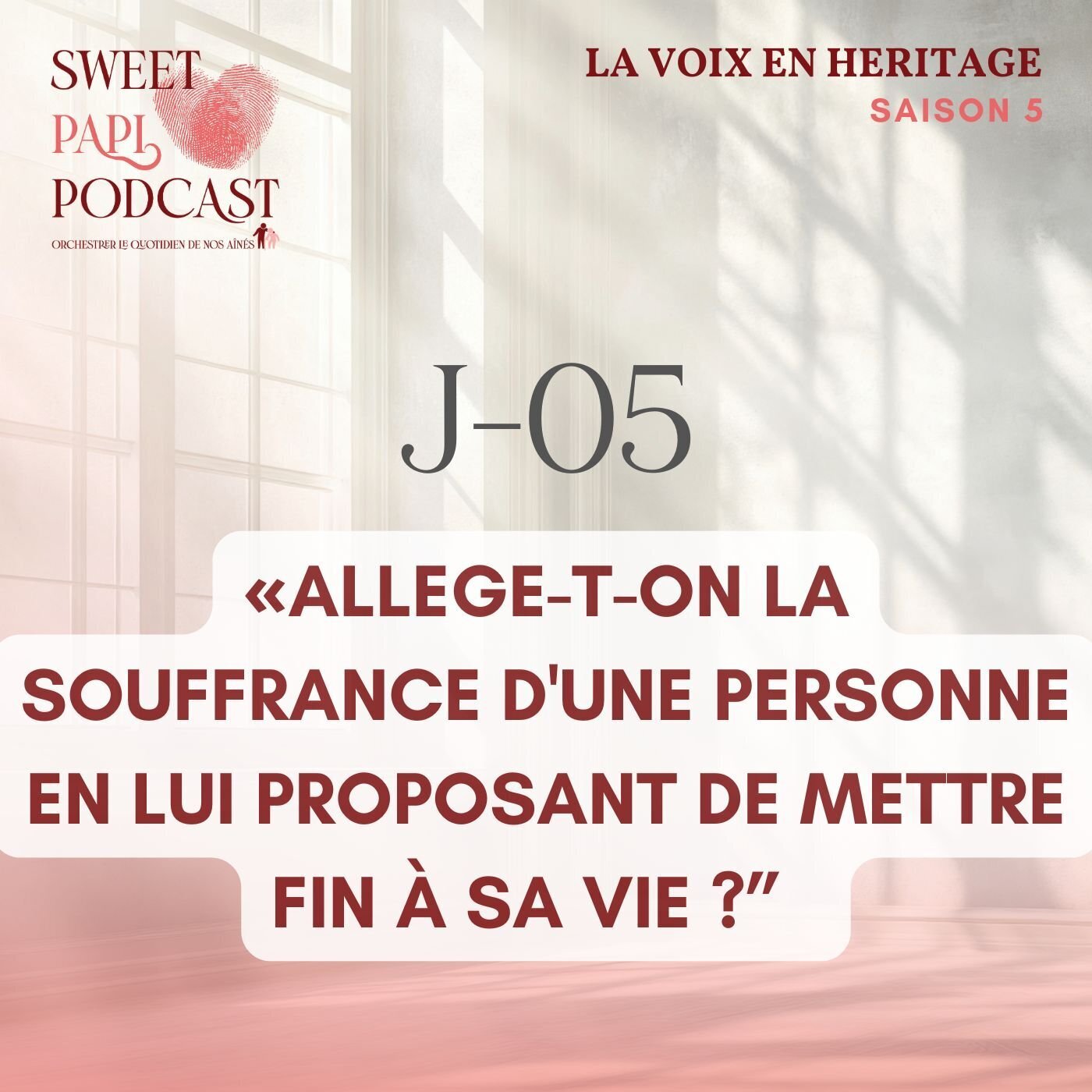 Allège-t-on la souffrance d'une personne en lui proposant de mettre fin à sa vie ?
