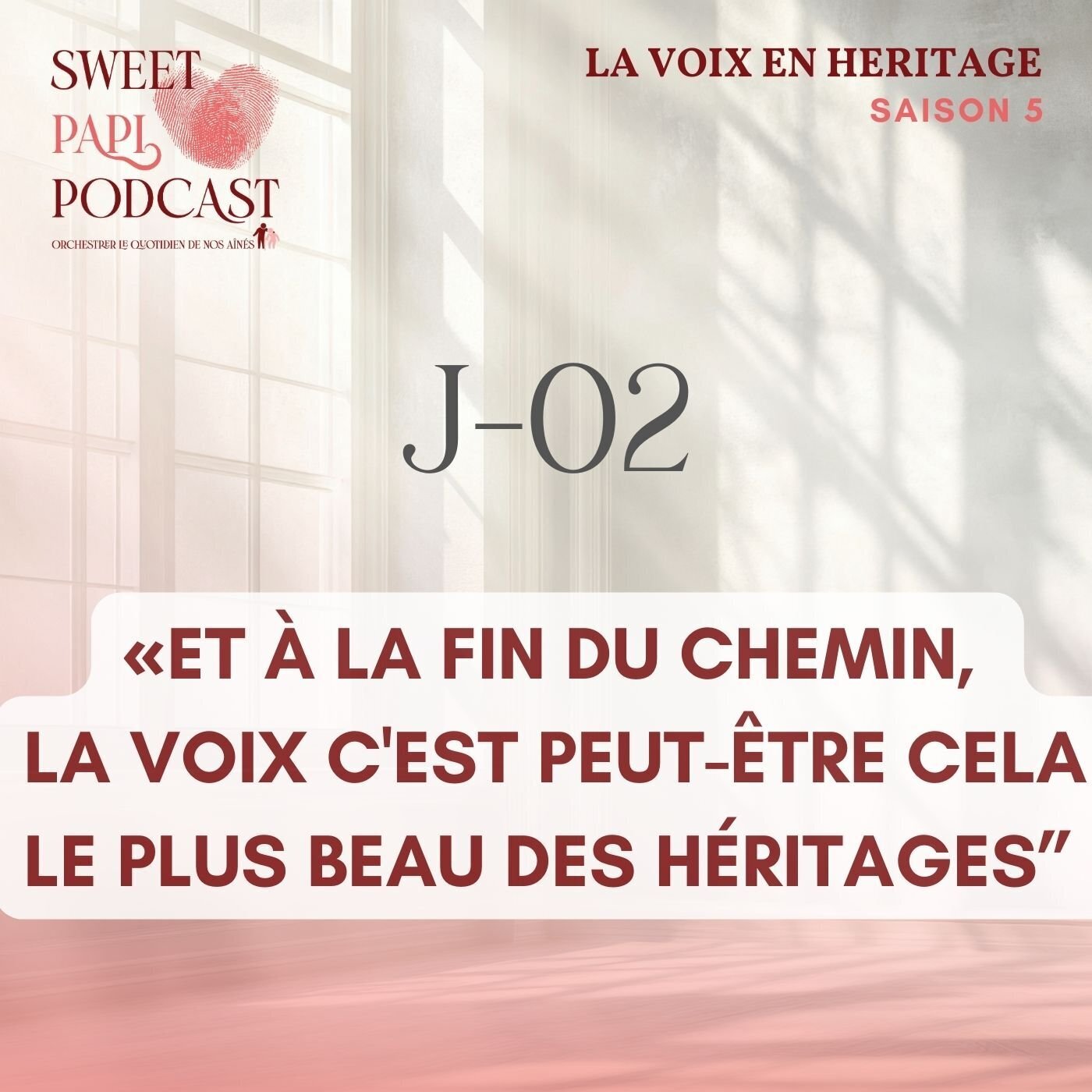 Ce jour-là sans le savoir, tu m'as offert ton dernier cadeau, ta voix en héritage
