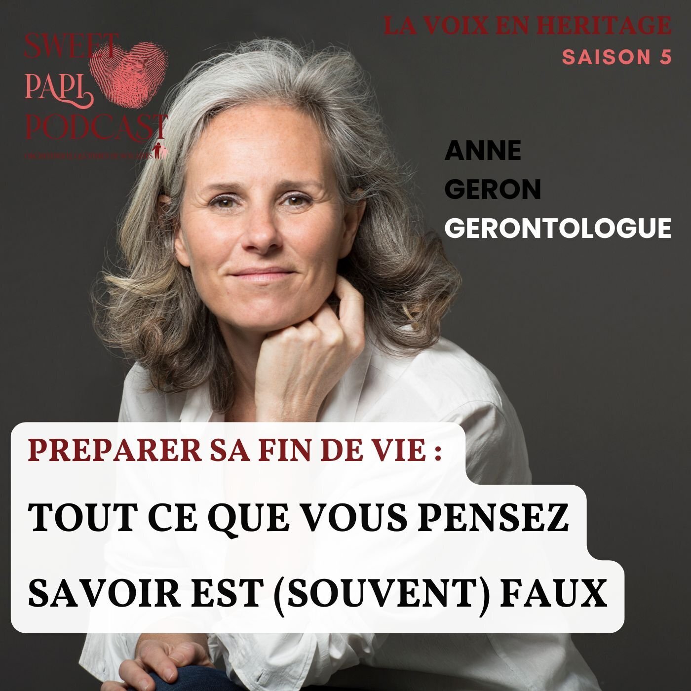 Tout ce que vous pensez savoir sur la FIN DE VIE est (souvent) faux ~ Anne Géron, gérontologue Tout ce que vous pensez savoir sur la FIN DE VIE est (souvent) faux ~ Anne Géron, gérontologue