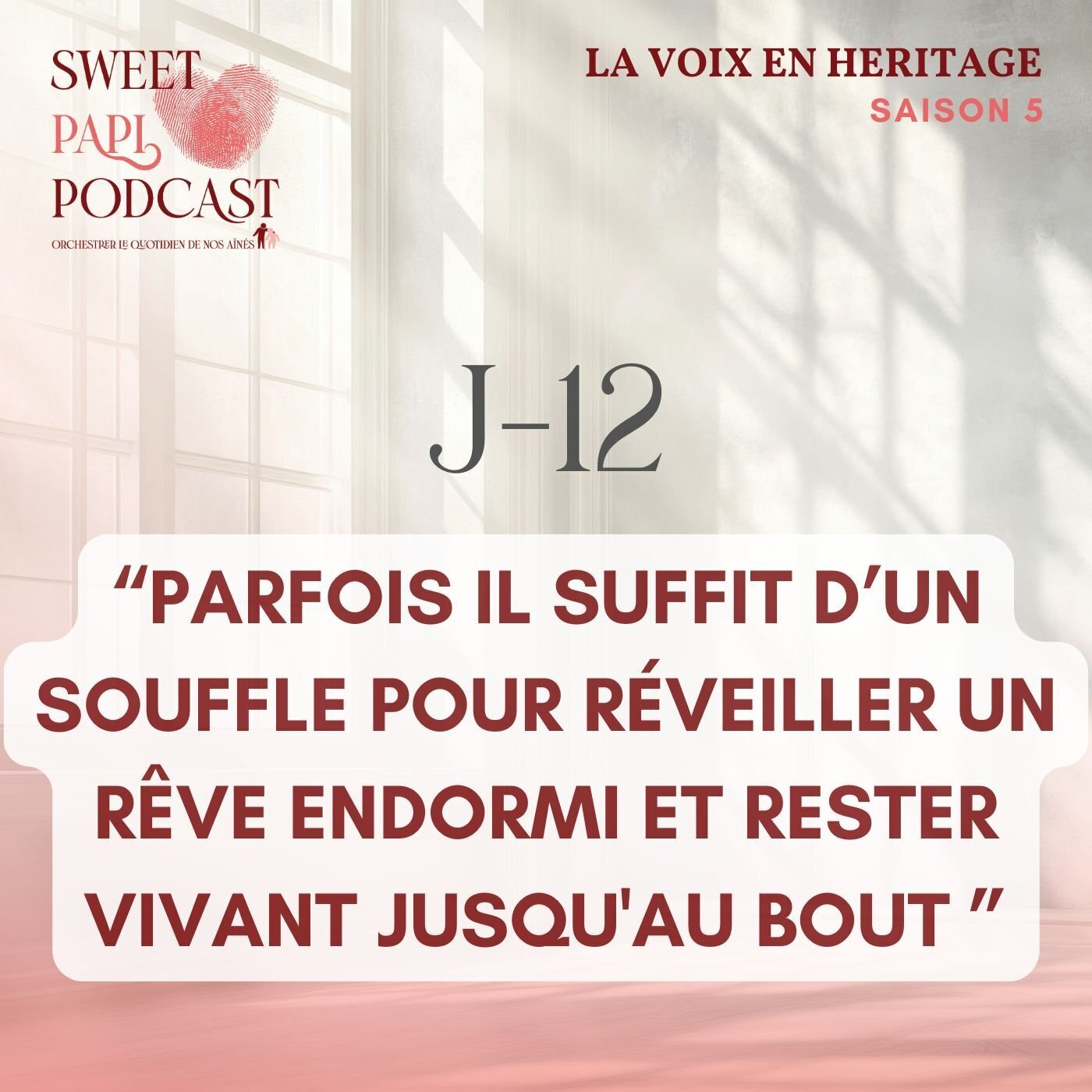 Parfois il suffit d’un souffle pour réveiller un rêve endormi et rester vivant jusqu'au bout