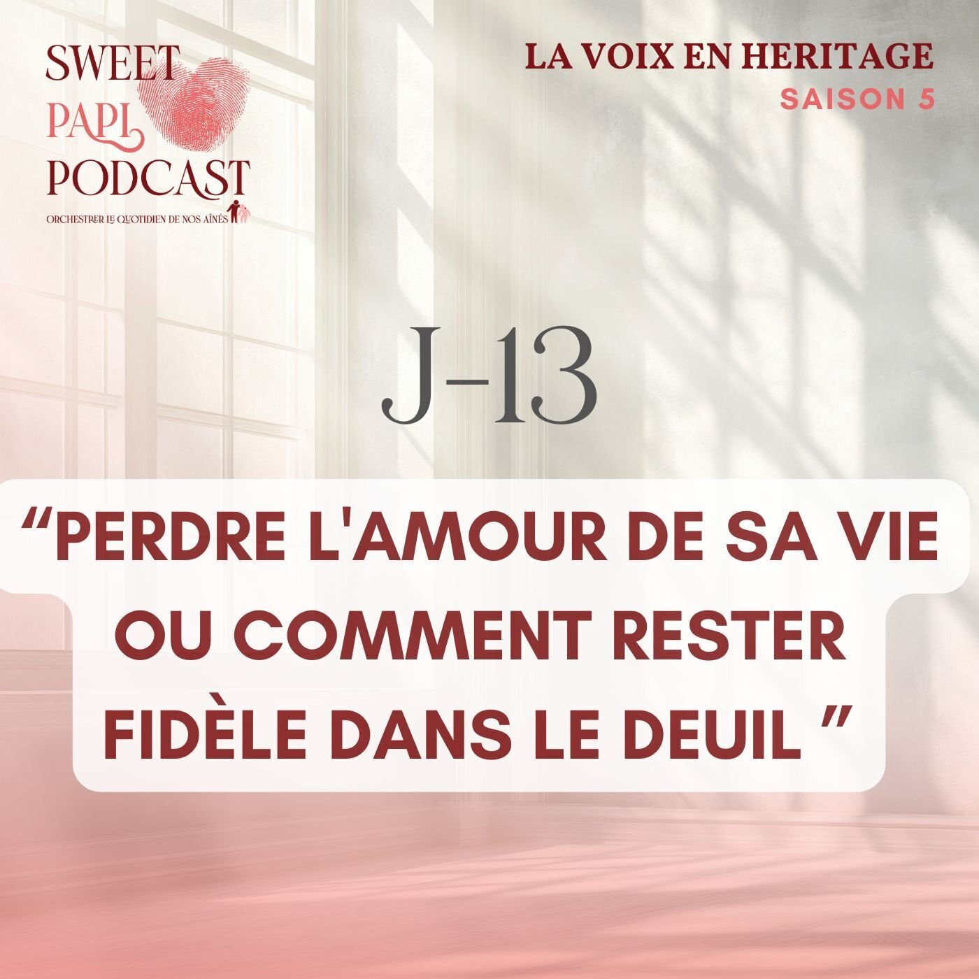 Perdre l'amour de sa vie ou comment rester fidèle dans le deuil et l'accompagnement