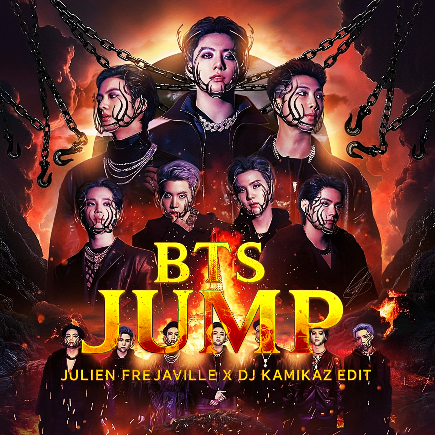 BTS - JUMP (JULIEN FREJAVILLE X DJ KAMIKAZ EDIT)