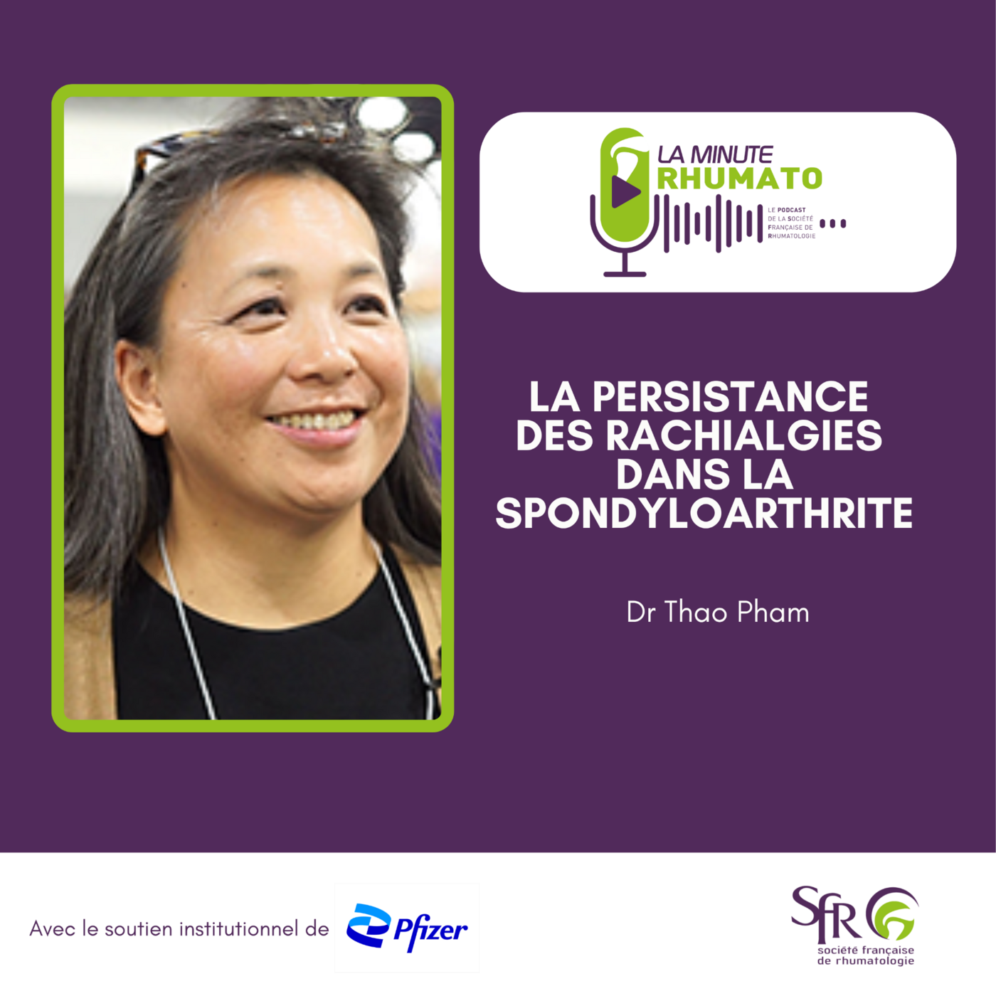 La persistance des rachialgies dans la spondyloarthrite