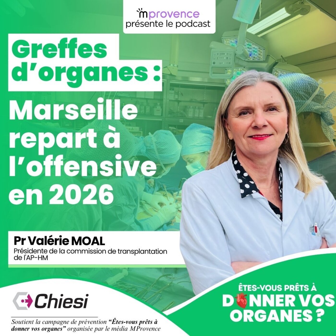 Greffe d'organes : Marseille repart à l’offensive en 2026