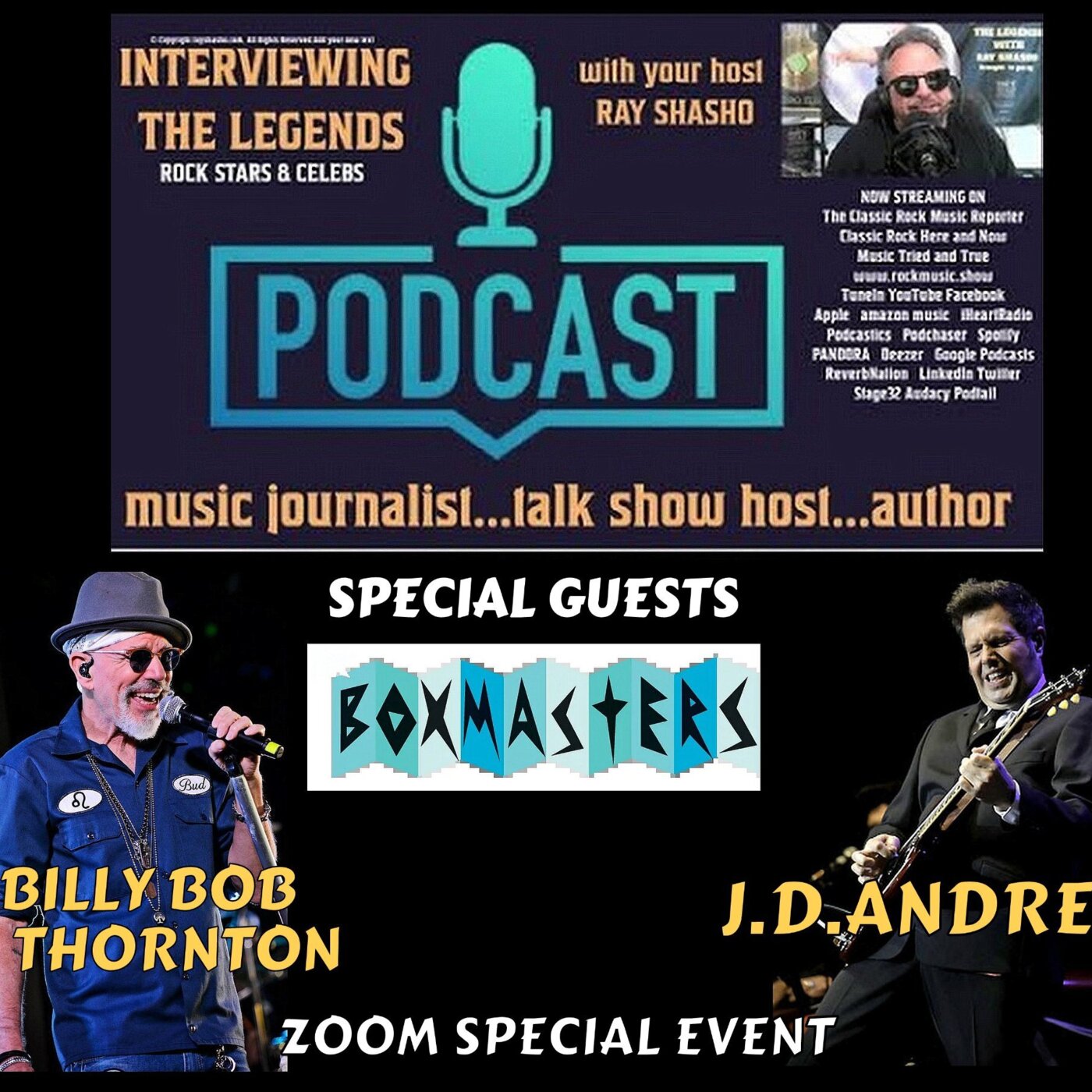 Billy Bob Thornton & J.D. Andrew (The Boxmasters) Talk New Album & Tour!