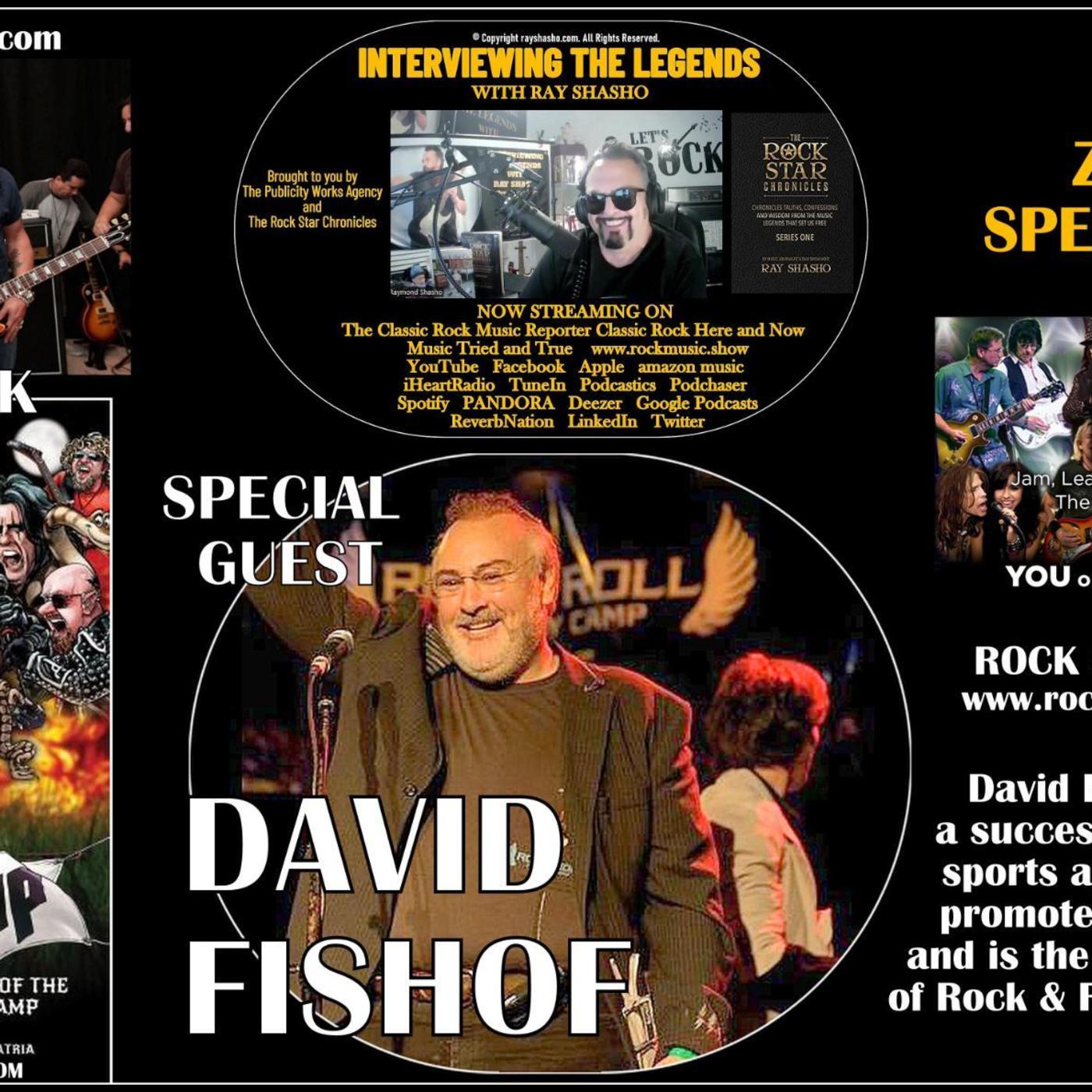 David Fishof Founder of Rock 'n' Roll Fantasy Camp Exclusive Interview!