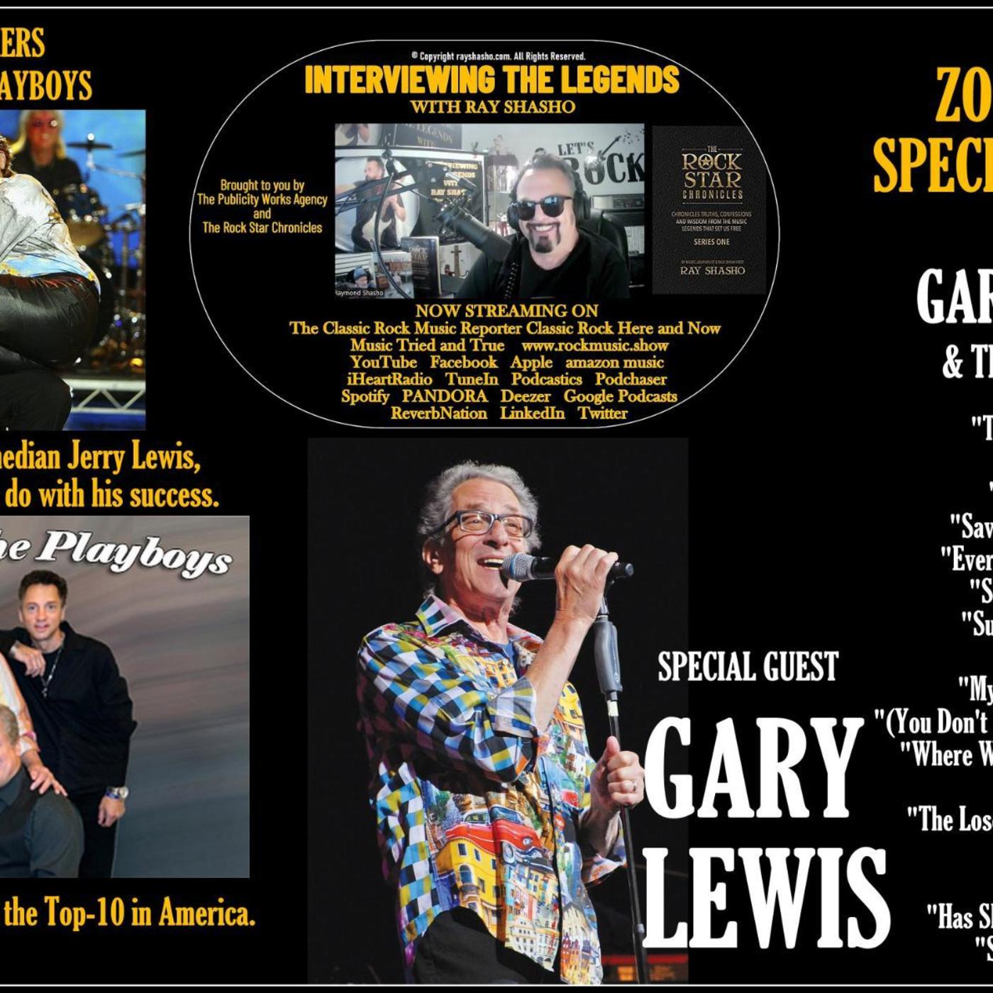 Gary Lewis Legendary Voice, Drummer & Founder of Gary Lewis & The Playboys!