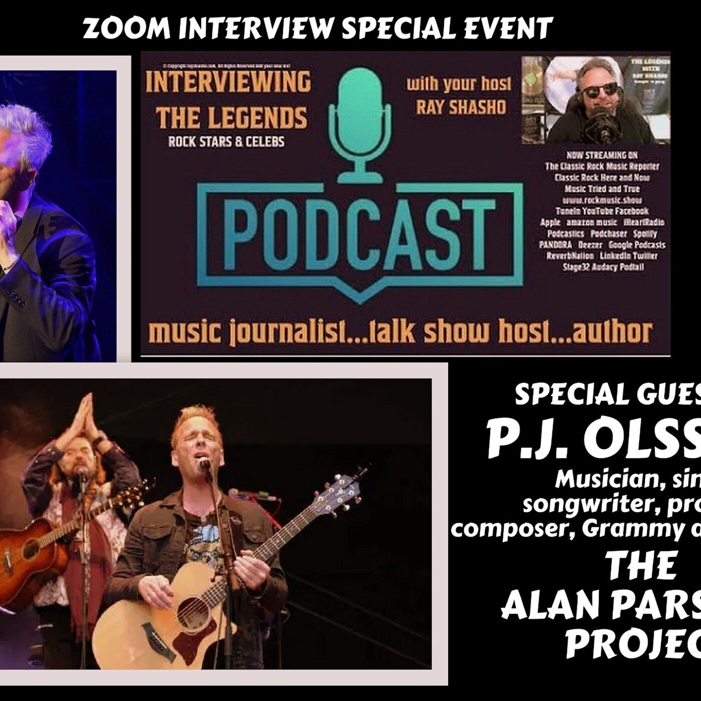 P.J.Olsson: The Voice of The Alan Parsons Live Project