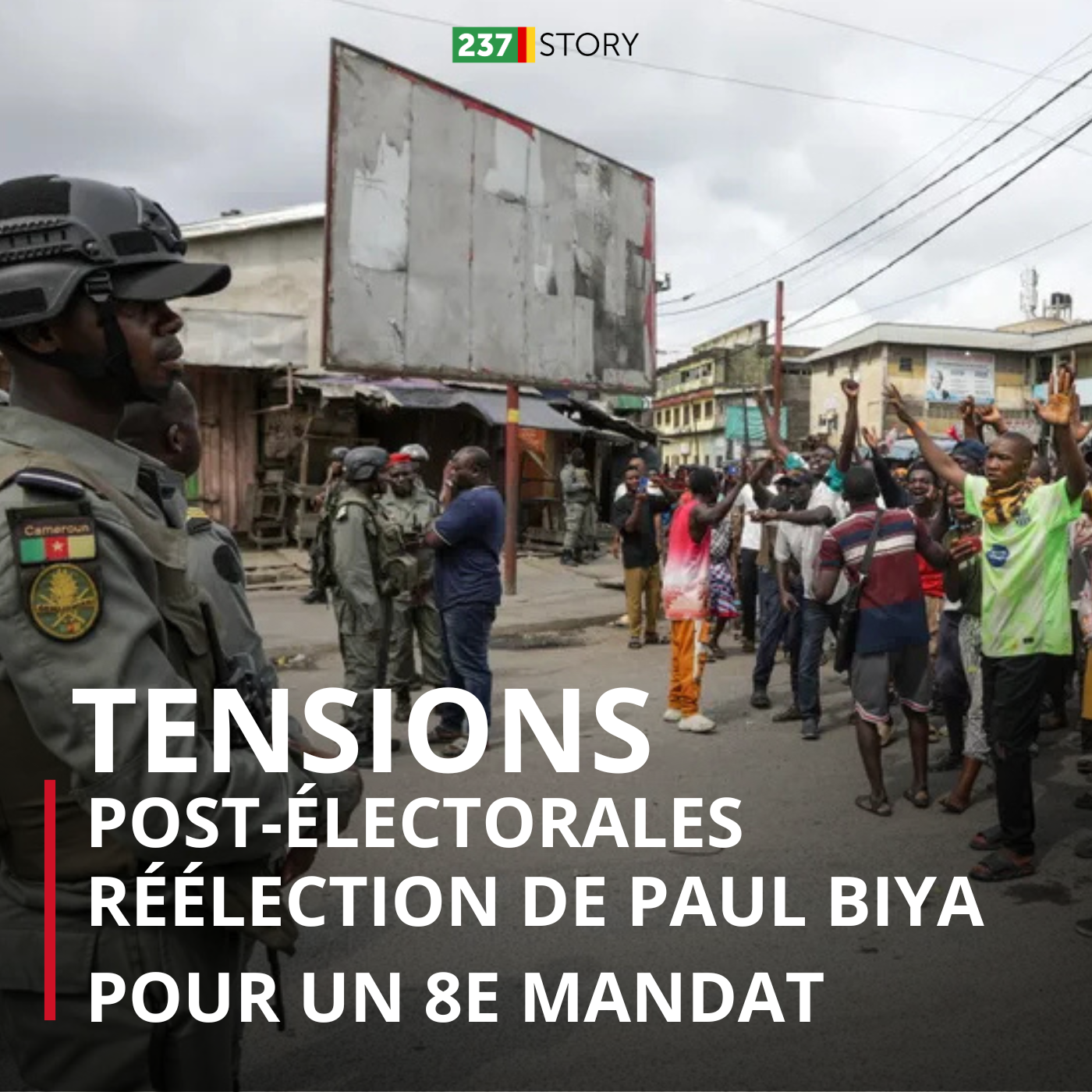 S03E42: présidentielles du 12 octobre au Cameroun, réélection de Paul Biya sous fond de tensions