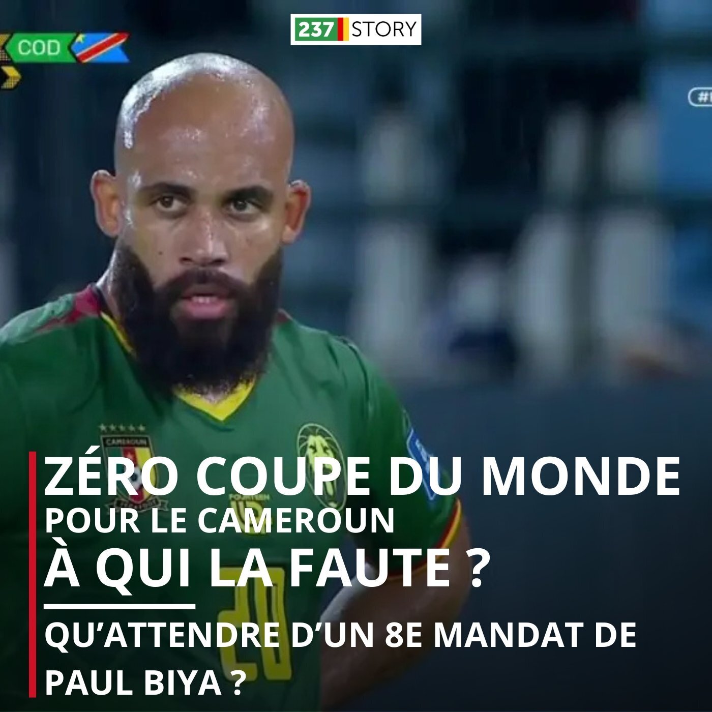 S03E43: Pouvoirs, élections et Lions indomptables : Rien ne tourne plus rond au Cameroun