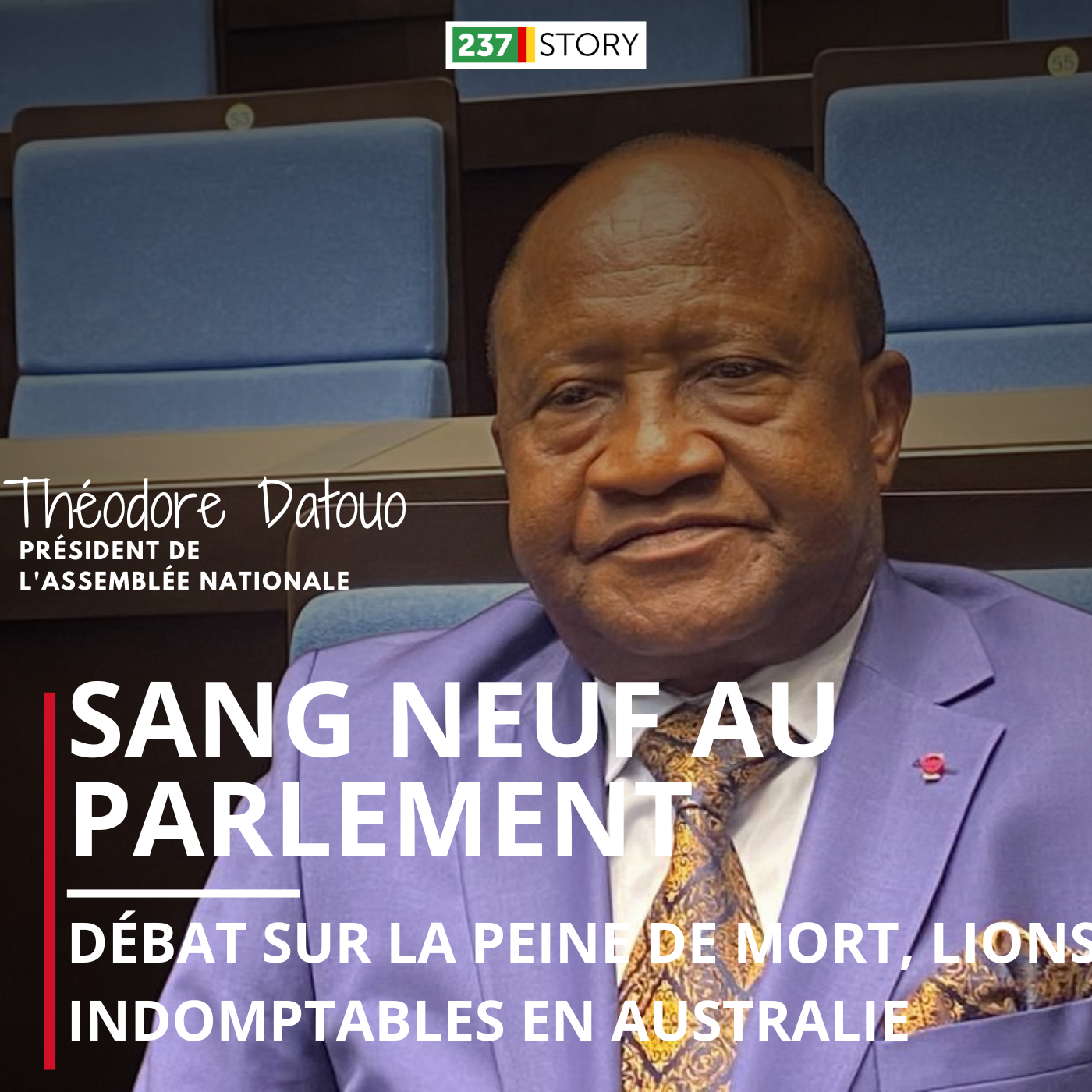 S04E03:Sang neuf au Parlement, Débat sur la peine de mort & Lions Indomptables