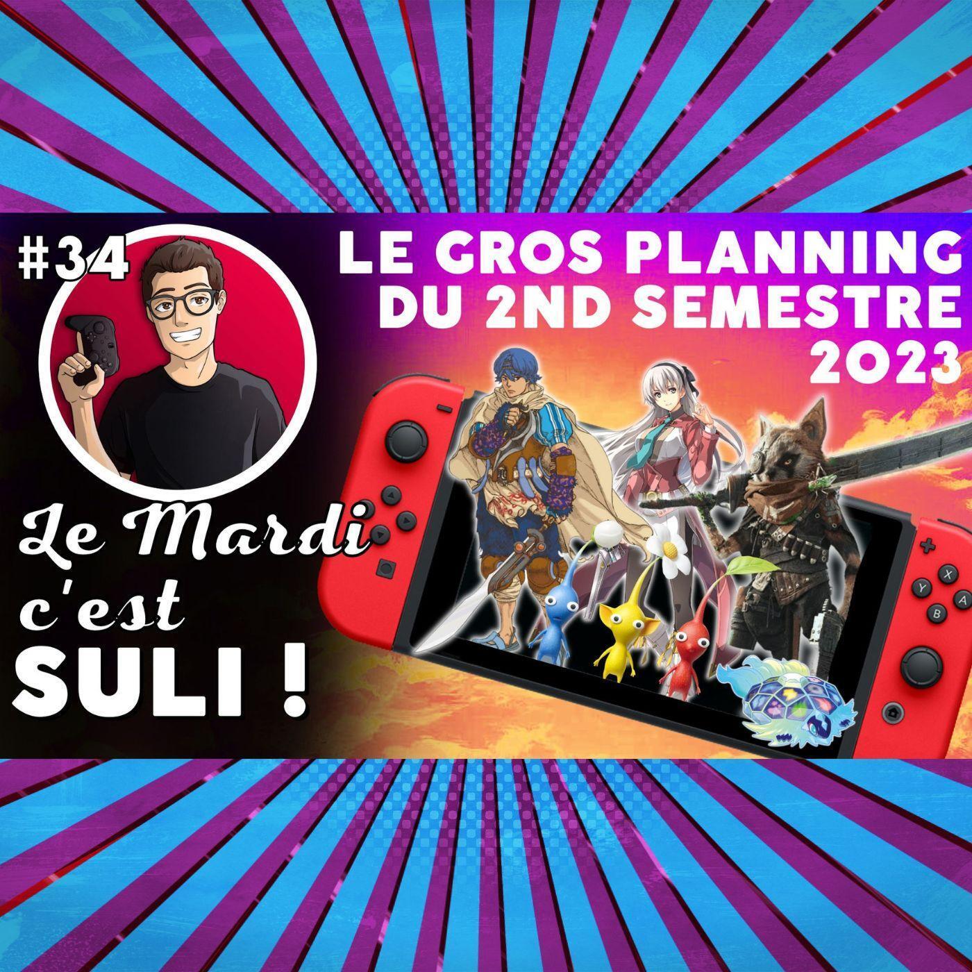 ✨L'actu Switch de la semaine 🐊 Le gros planning 2023   ...  Le Mardi c'est Suli #34 !