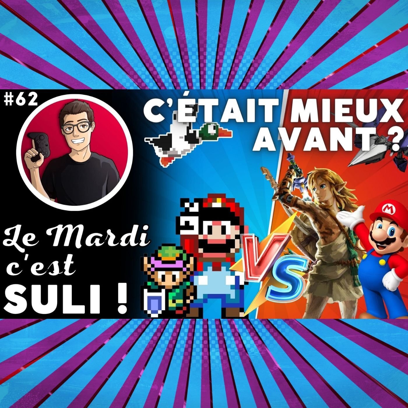 ✨L'actu Switch de la semaine 🎮 Le JV, c'était mieux avant ?...  Le Mardi c'est Suli #62 !