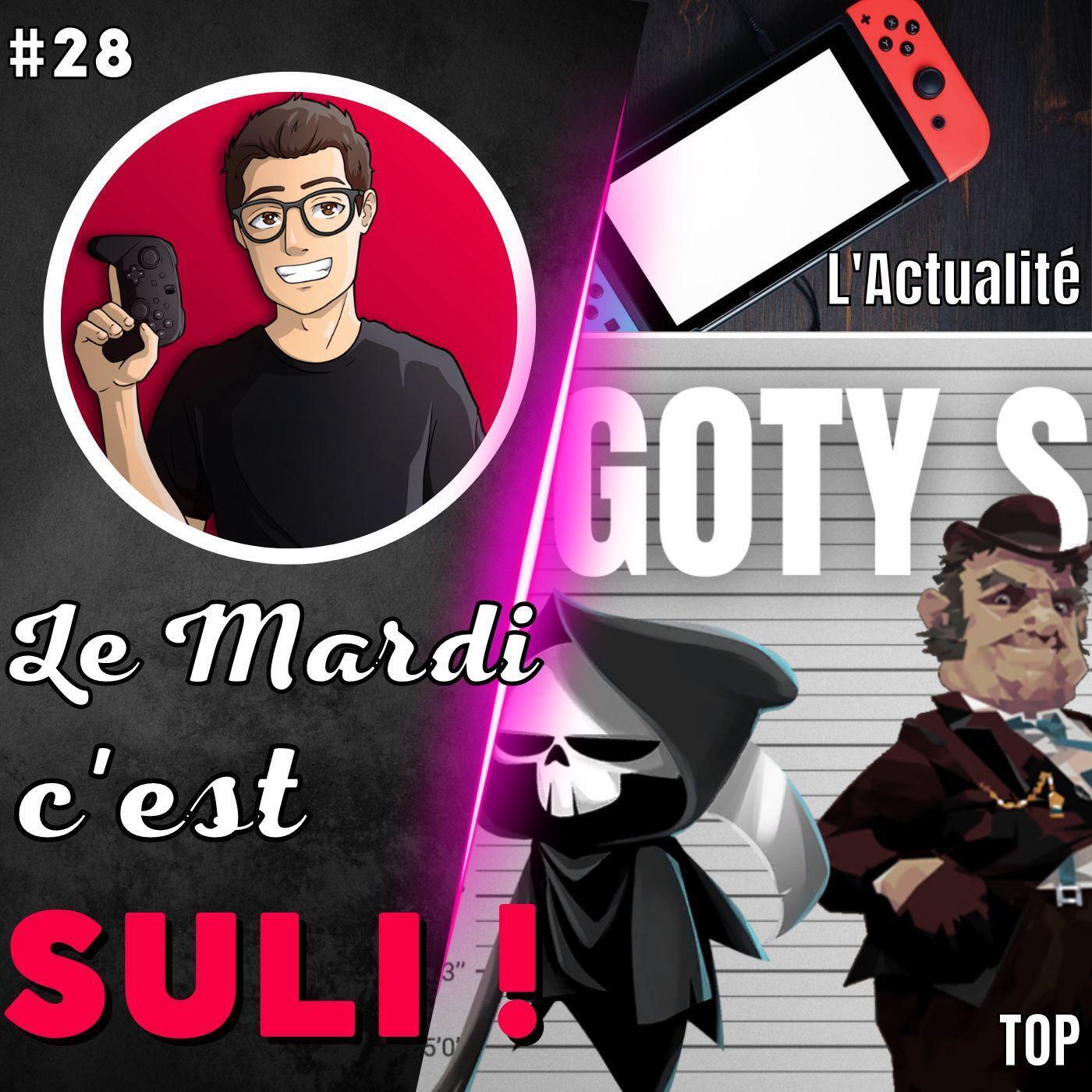 ✨L'actualité  📅 Le gros planning 🥇Goty Indés ...  Le Mardi c'est Suli #28 !